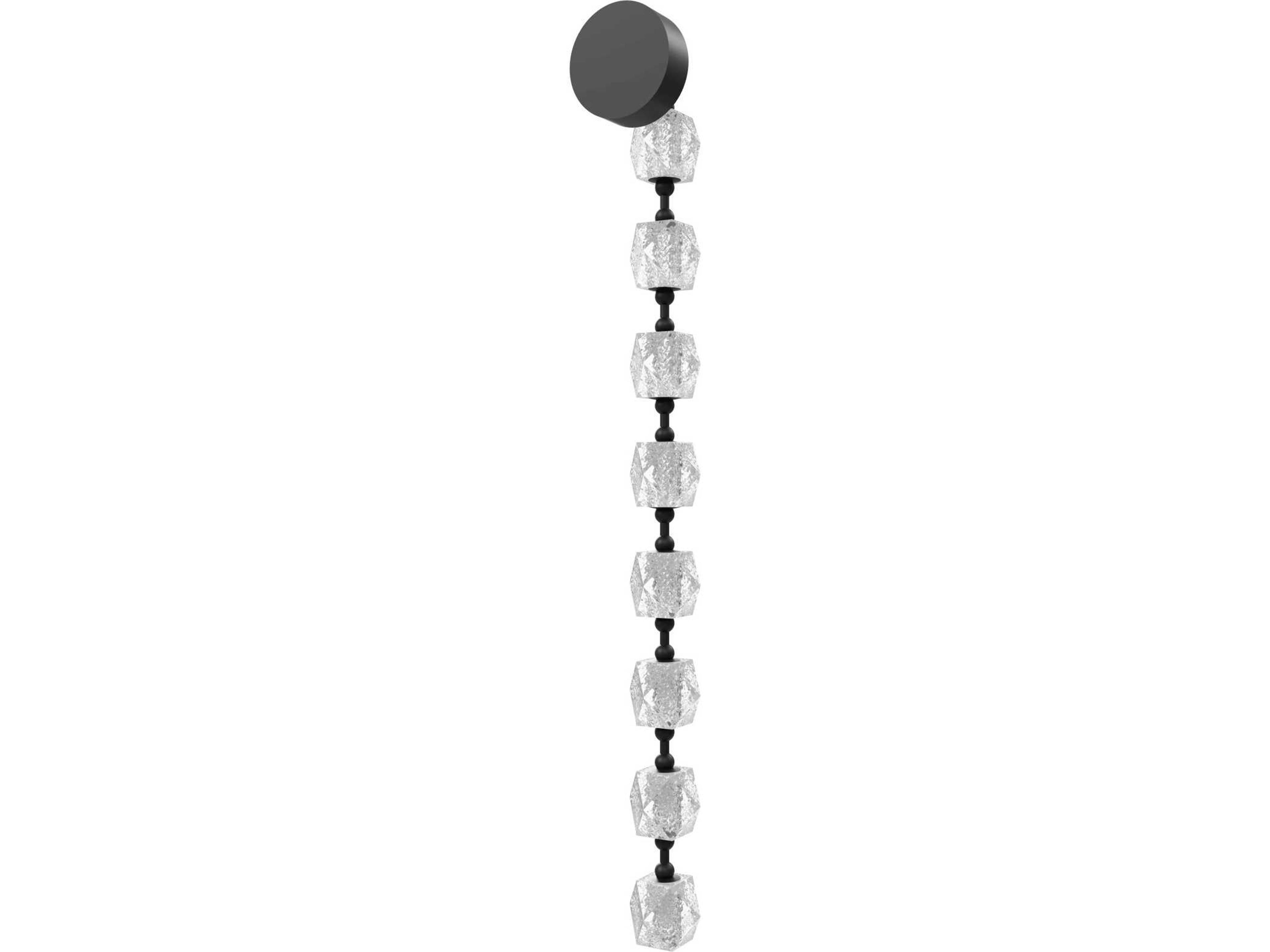 Avenue Lighting Beluga 8-Light Black Wall Sconce