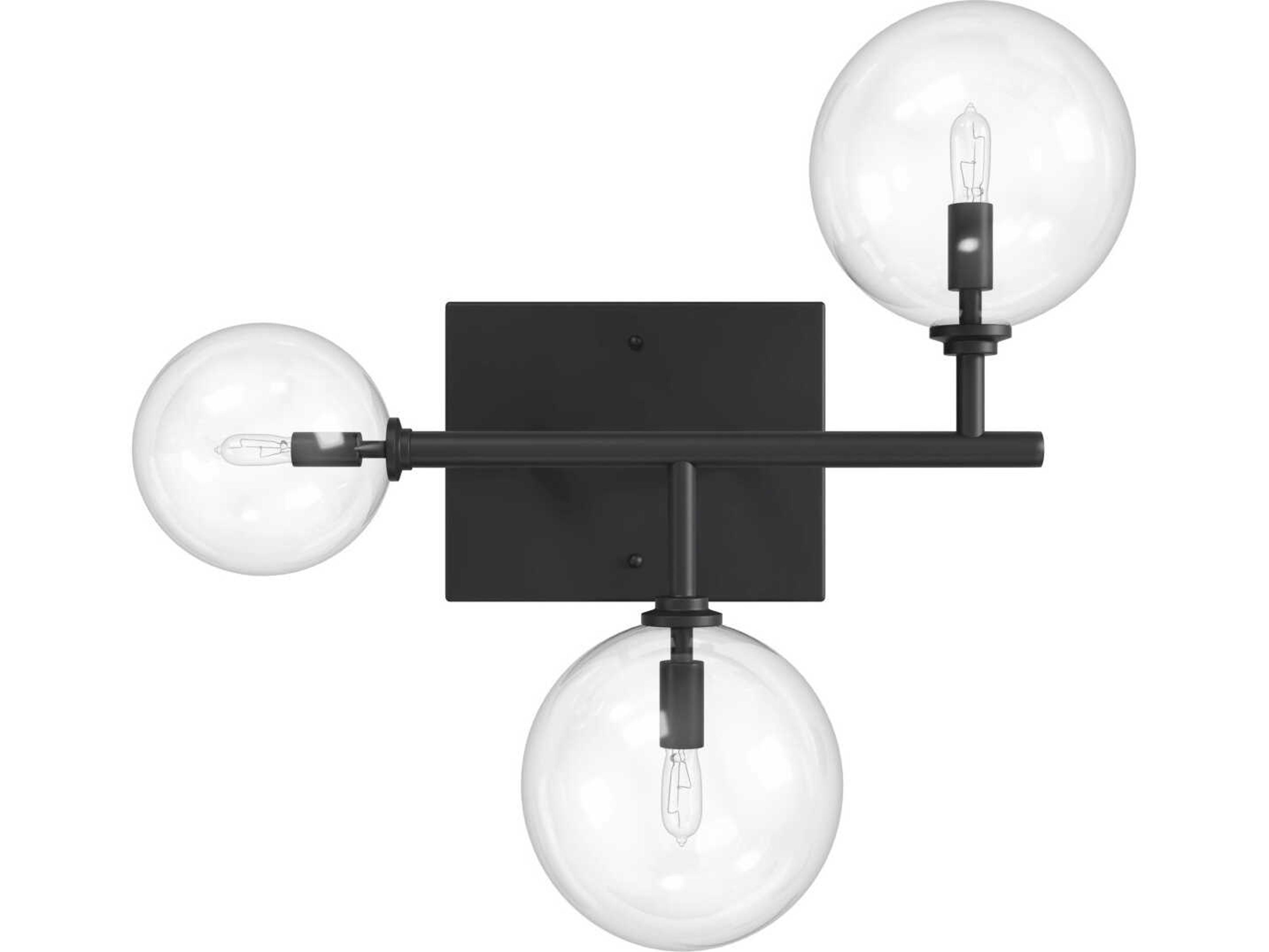 Delilah Wall Sconce Modern Black Light