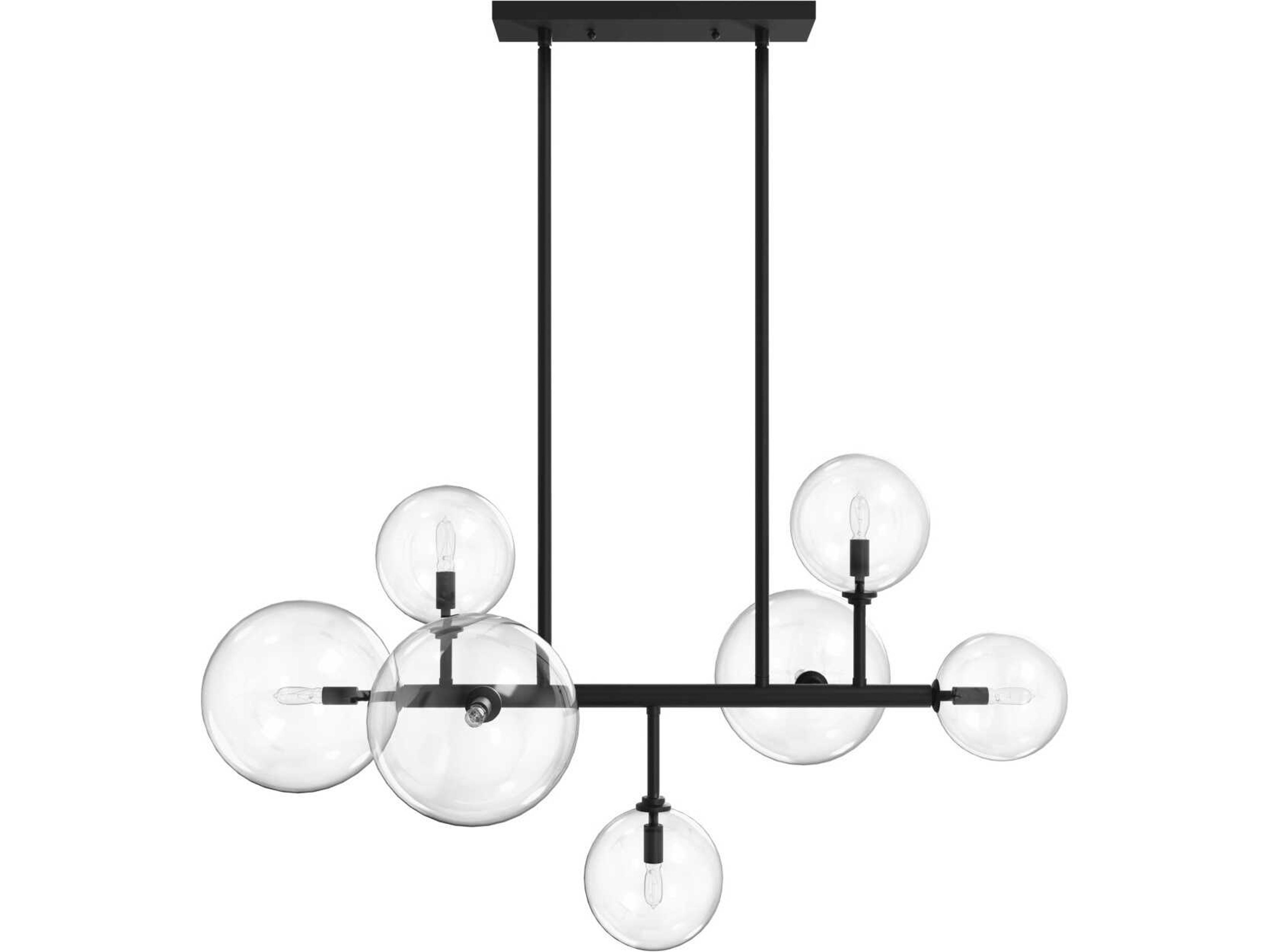 Bowery Flush Mount Ceiling Light in Black
