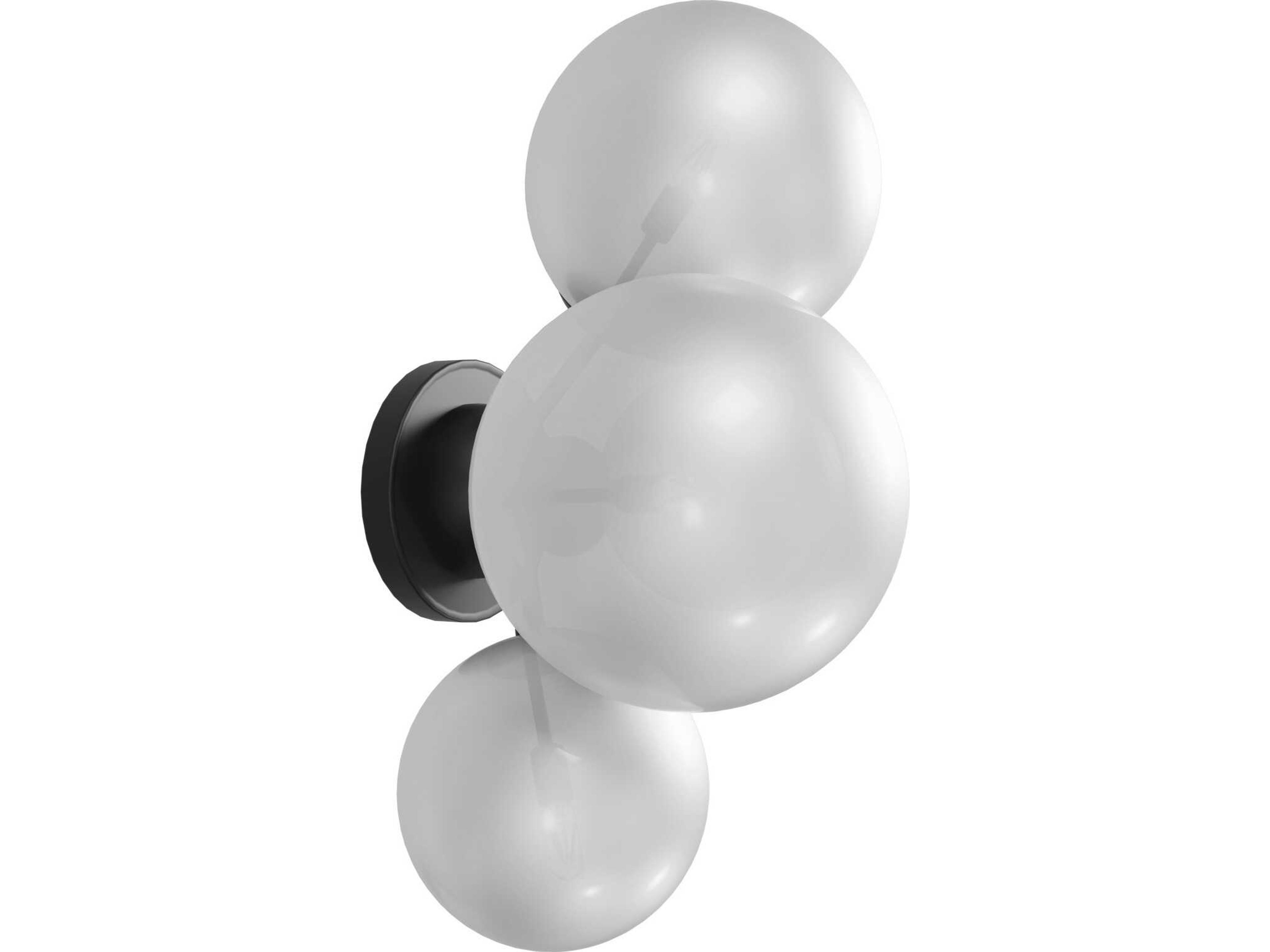 Avenue Lighting Delilah 4-Light Black Wall Sconce