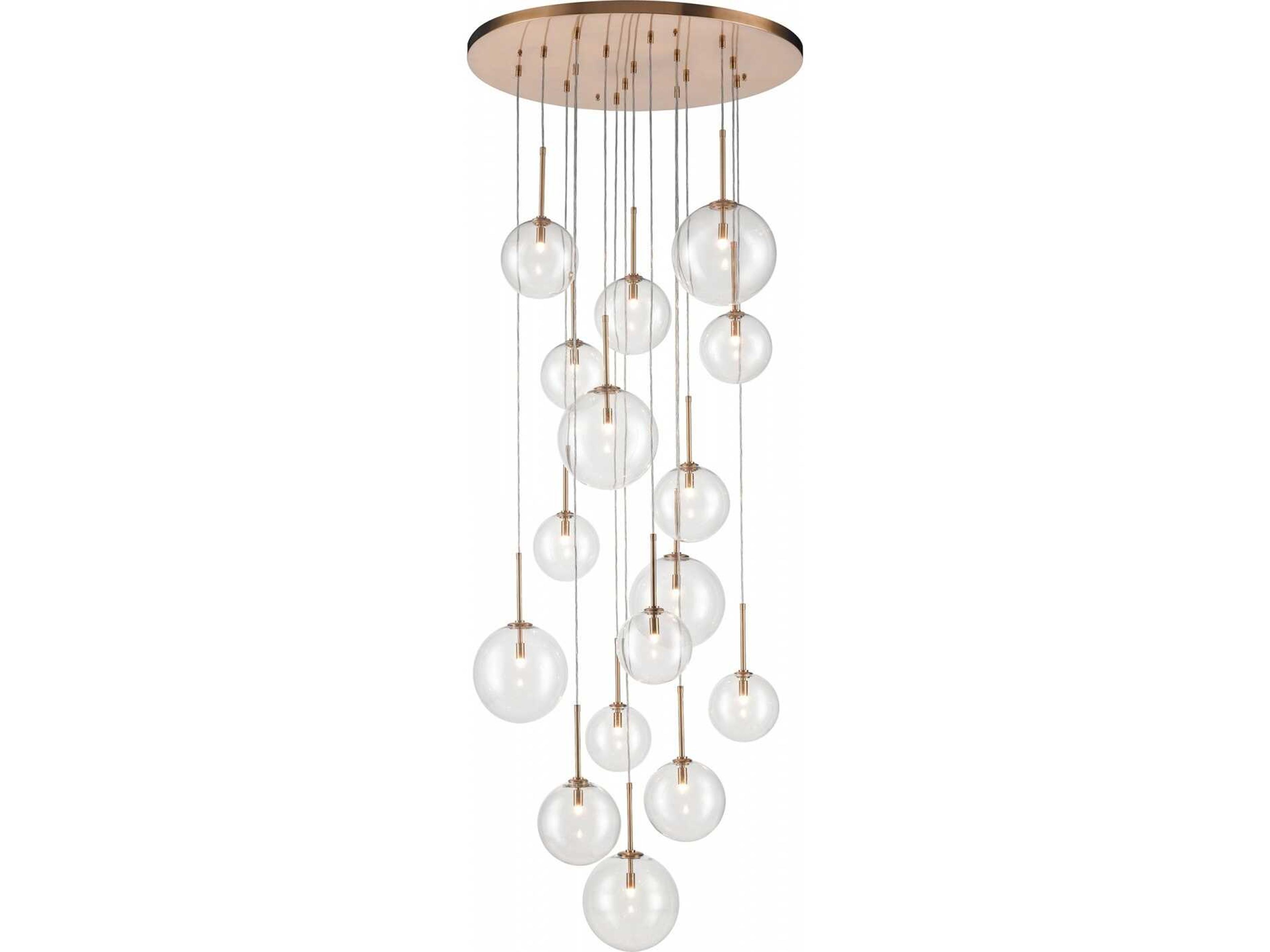 Delilah 16-Light Multi Port Pendant Modern