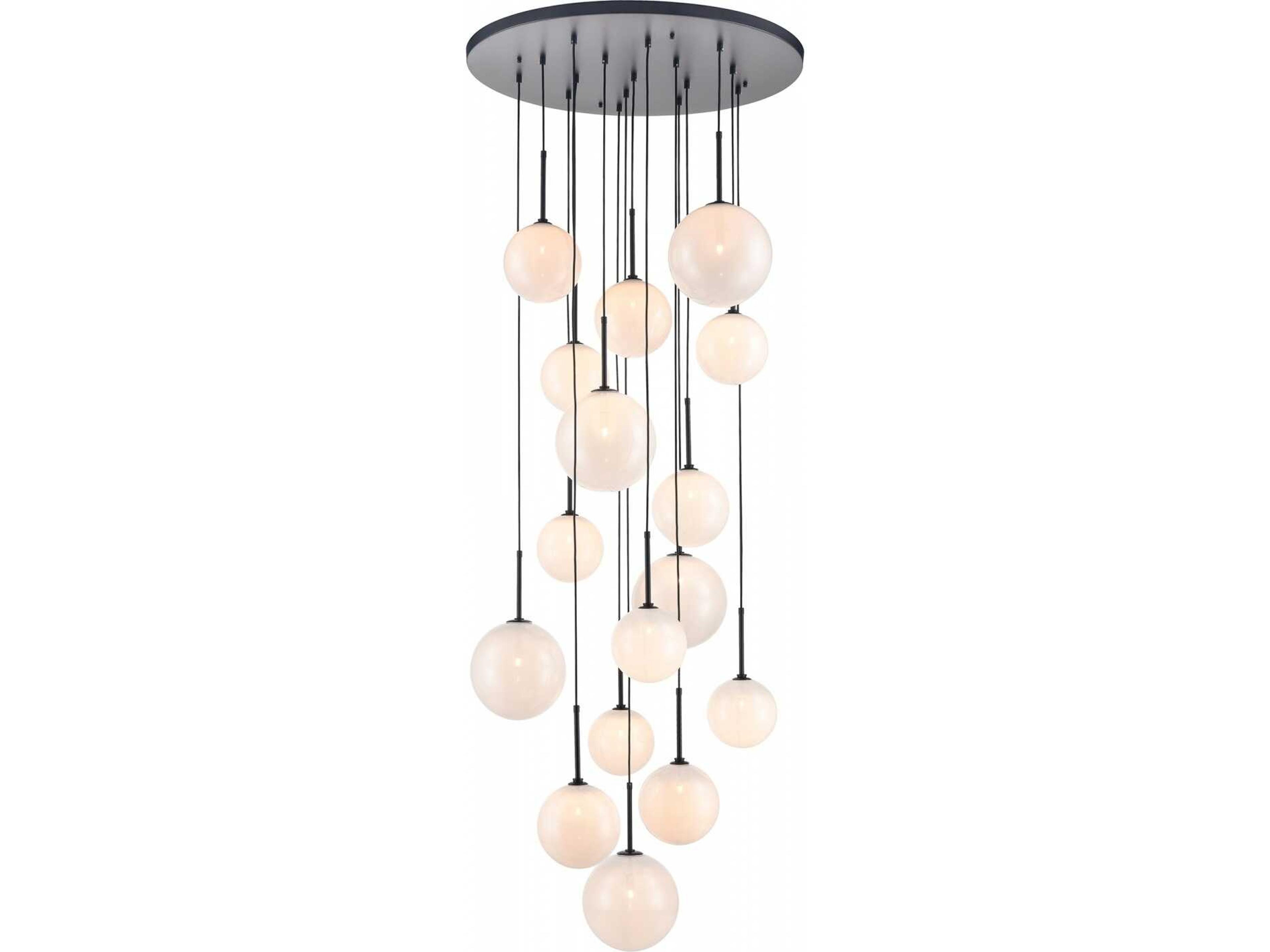 Delilah 16-Light Modern Cluster Pendant