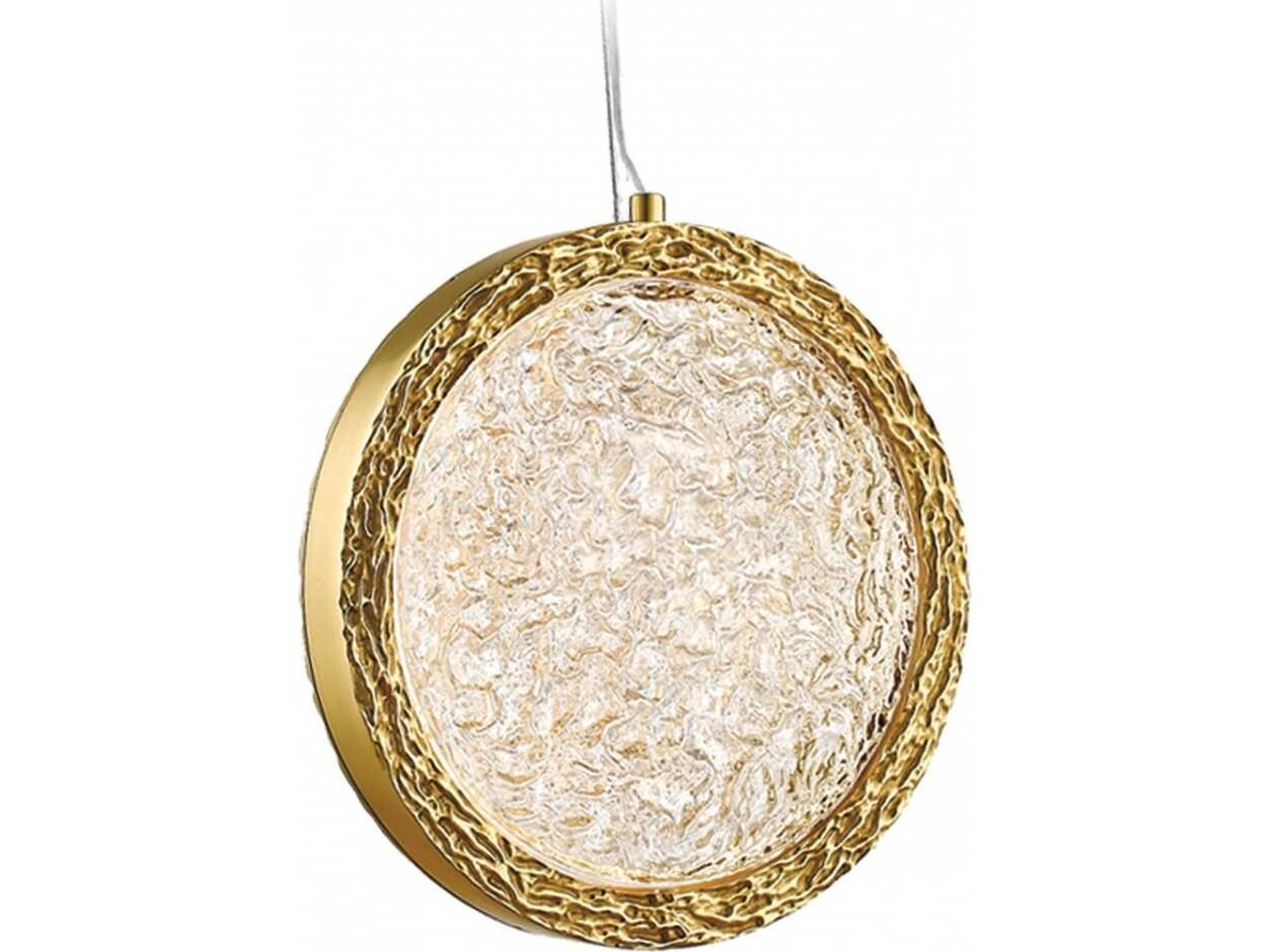 Bottega Collection Pendant Light Polished Brass