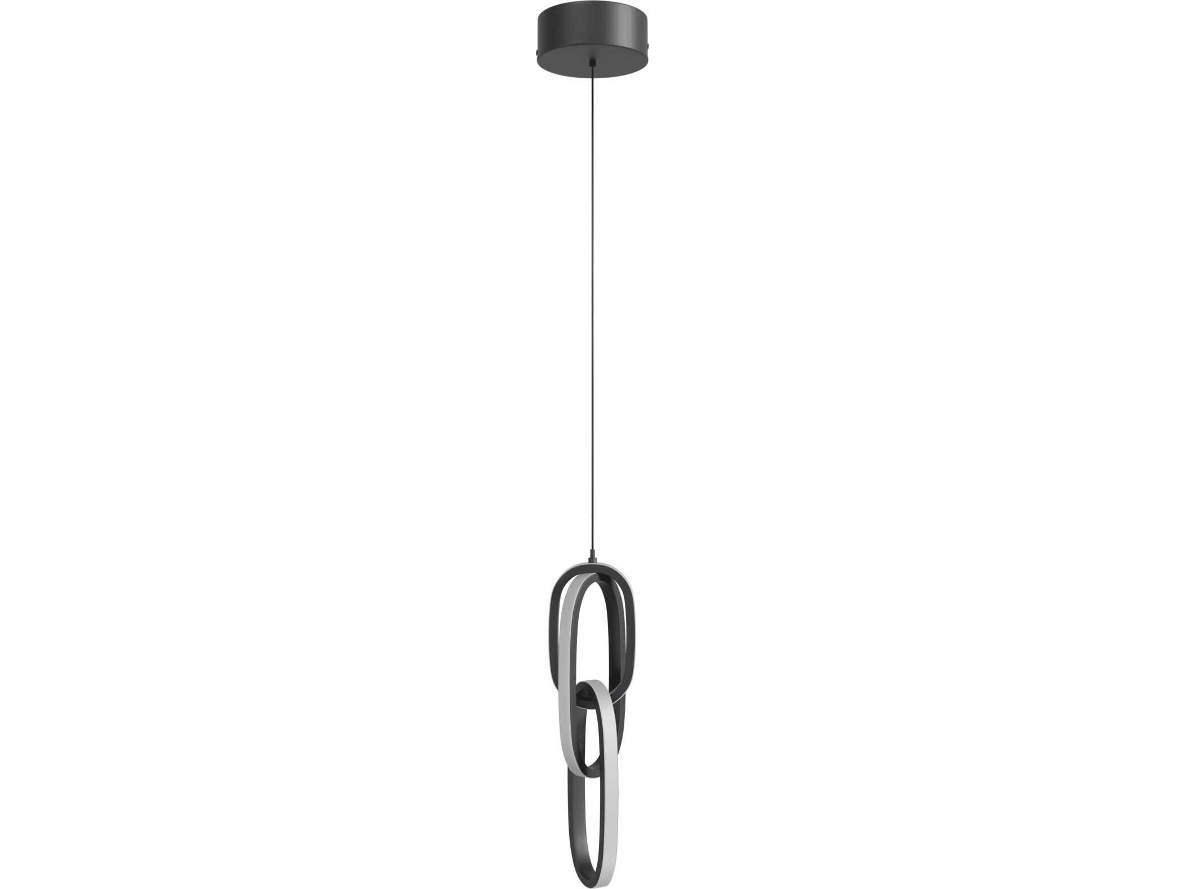 Circa LED Mini Pendant Light Modern Black