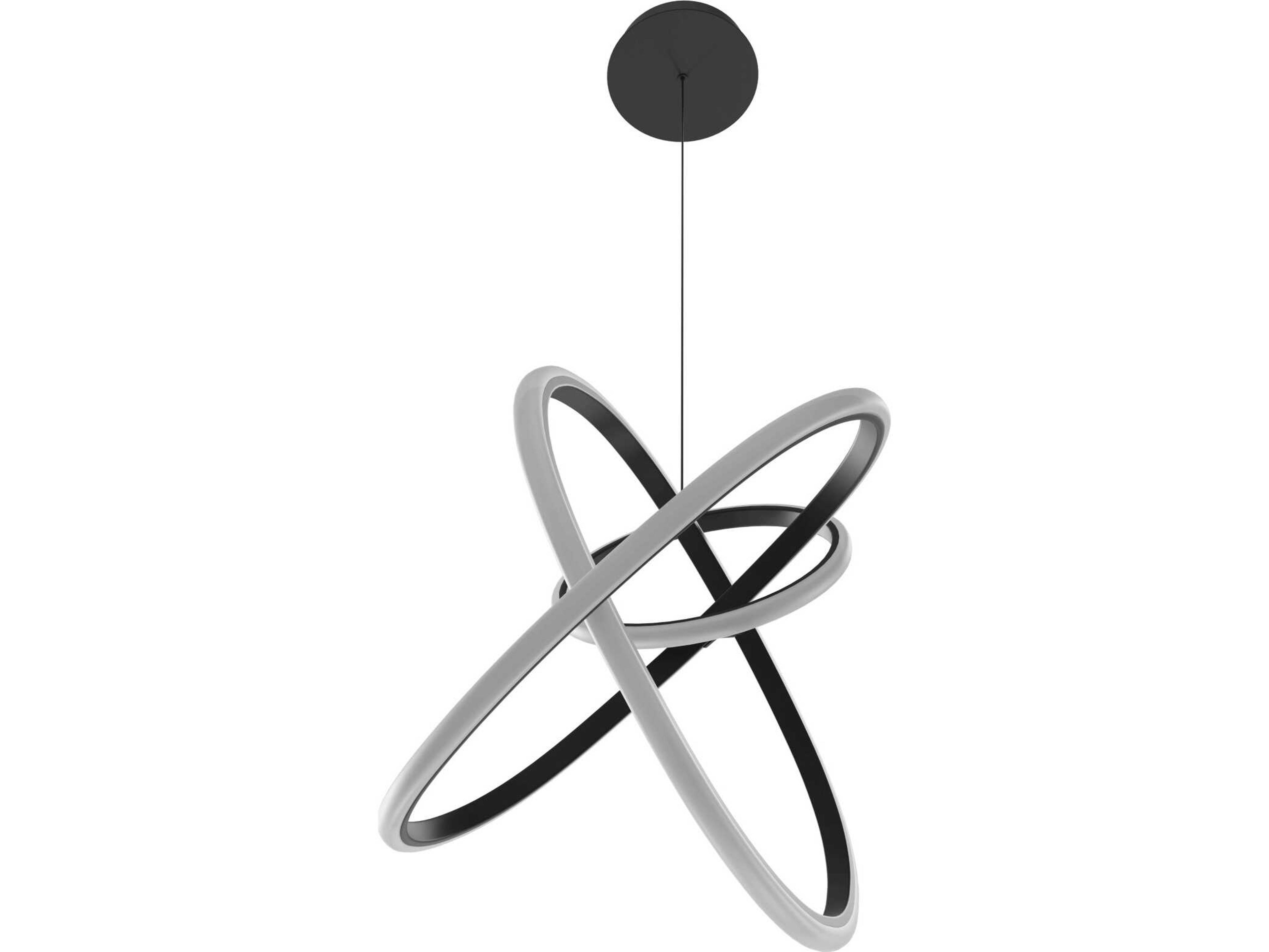 Avenue Lighting Circa Led Black Pendant