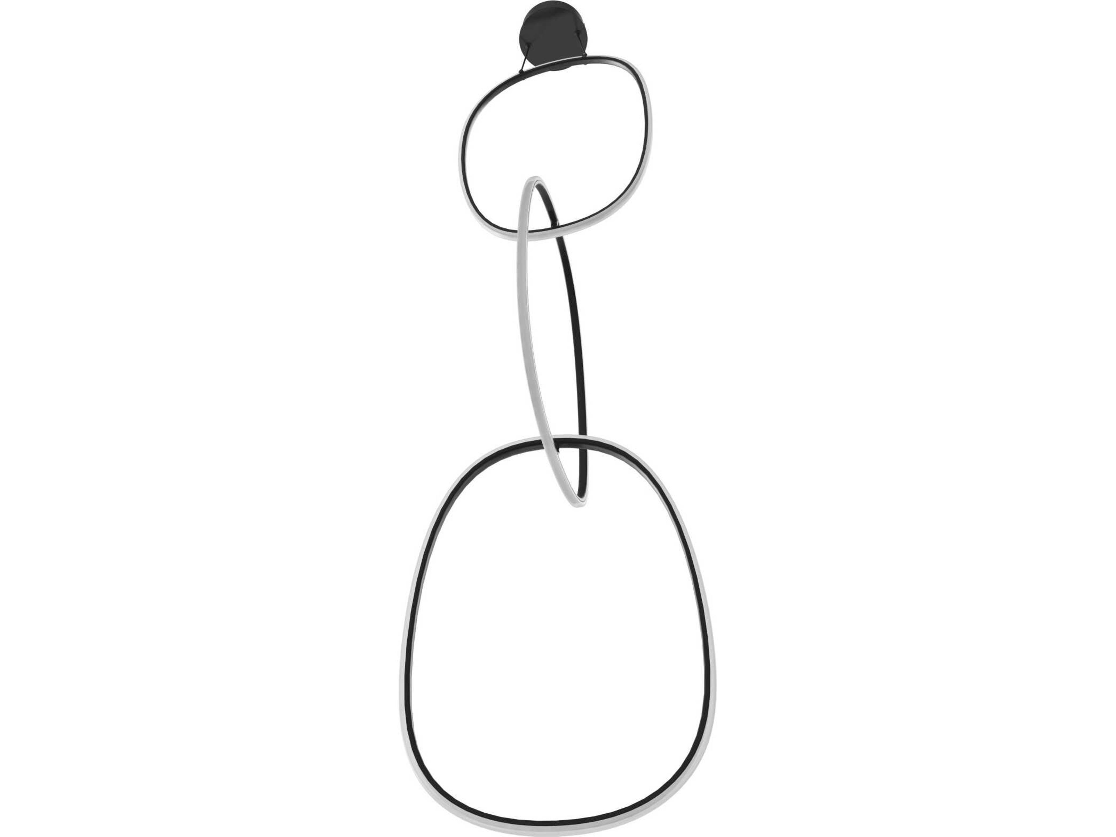 Avenue Lighting Circa Led Black Pendant