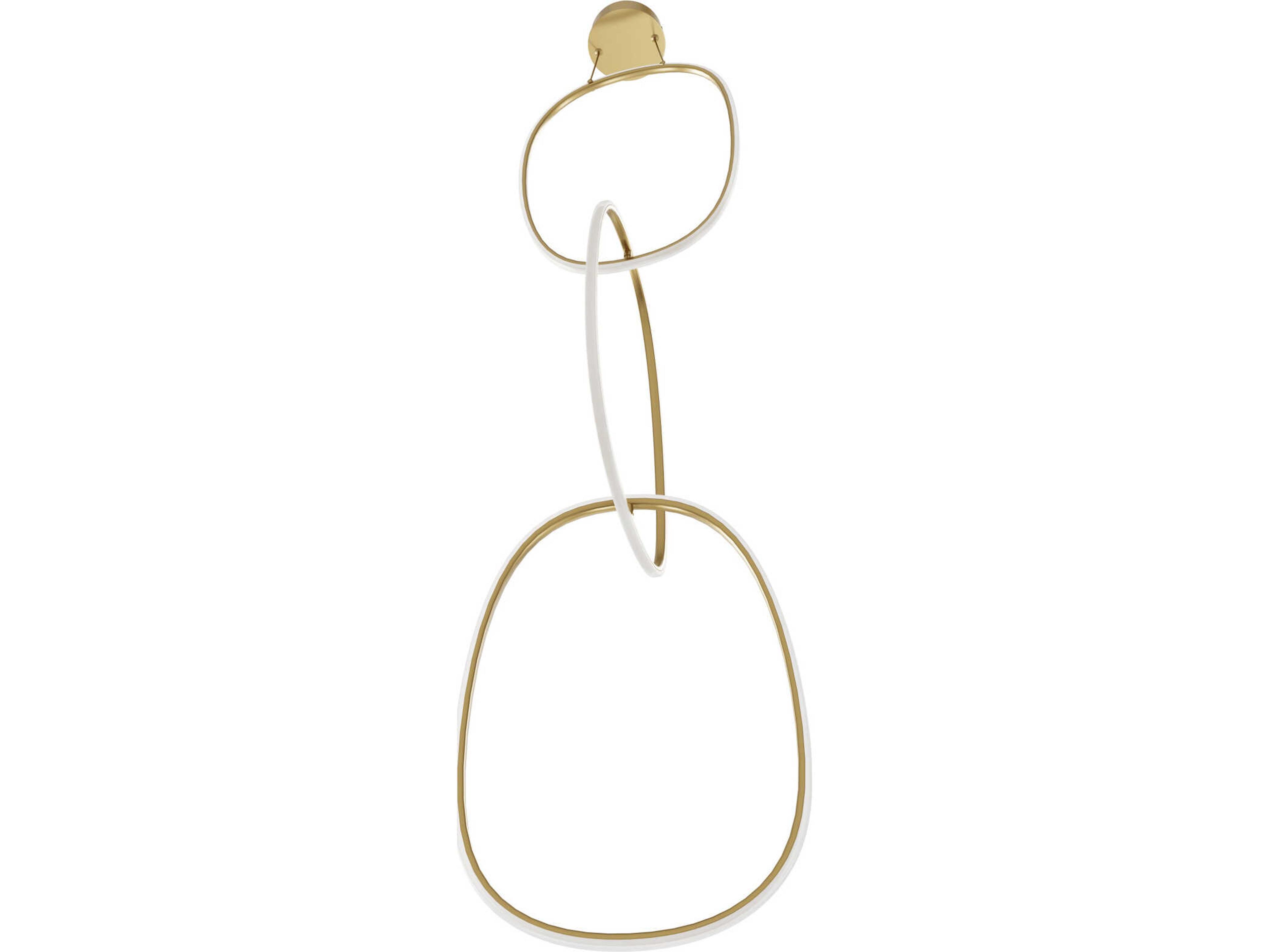 Avenue Lighting Circa Led Gold Pendant