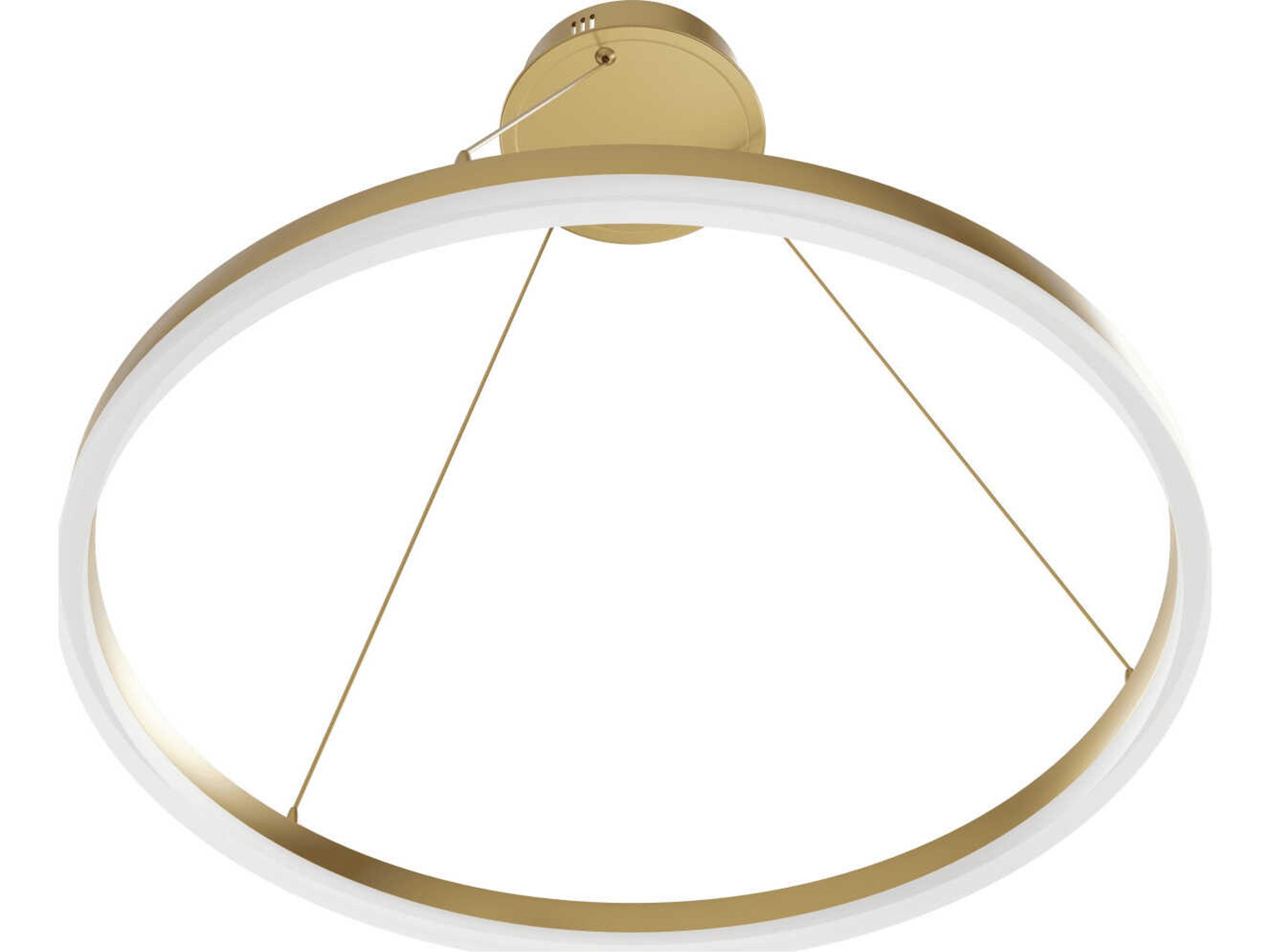 Avenue Lighting Circa Led Gold Round Pendant