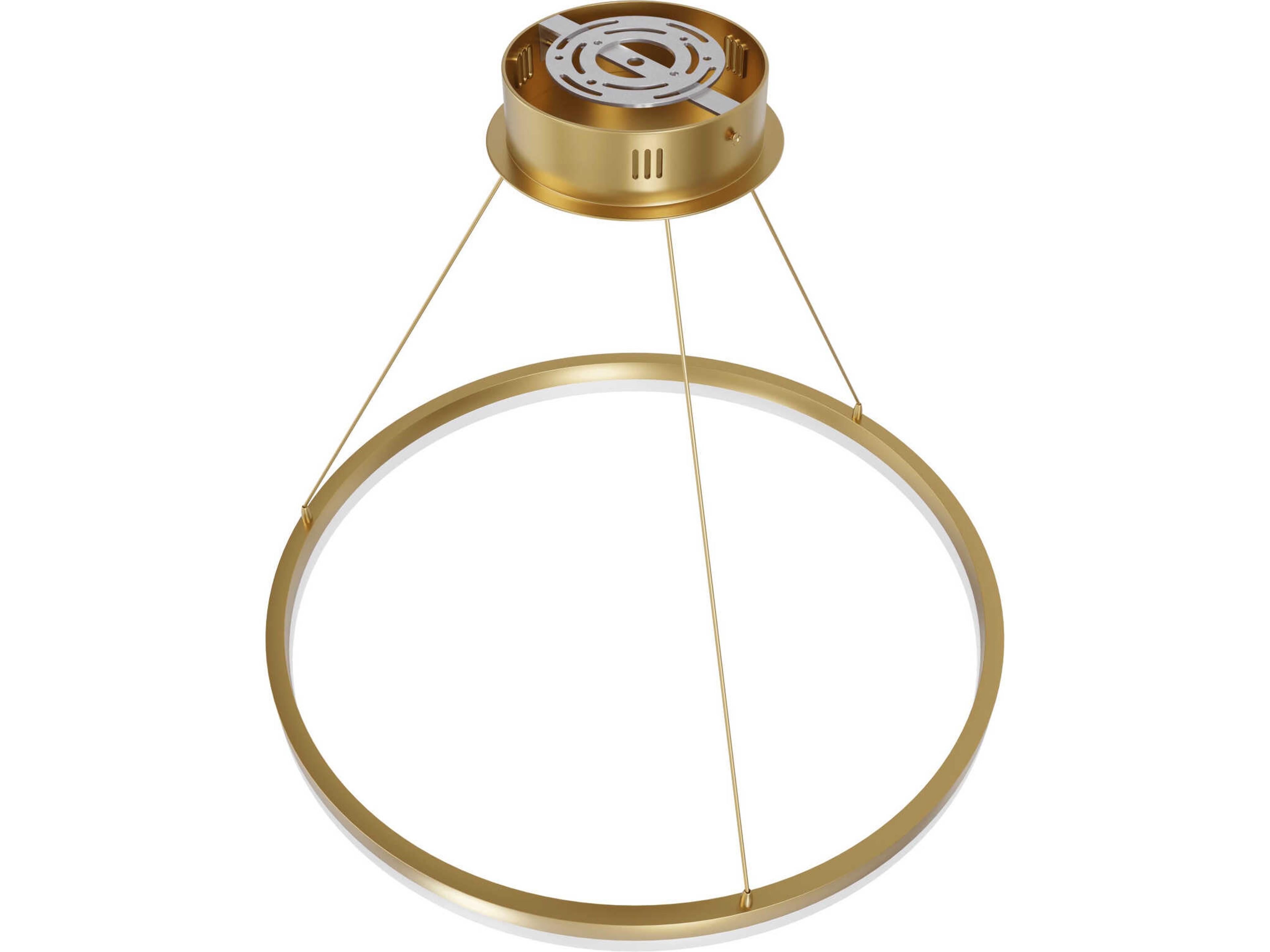 Avenue Lighting Circa Led Gold Round Pendant