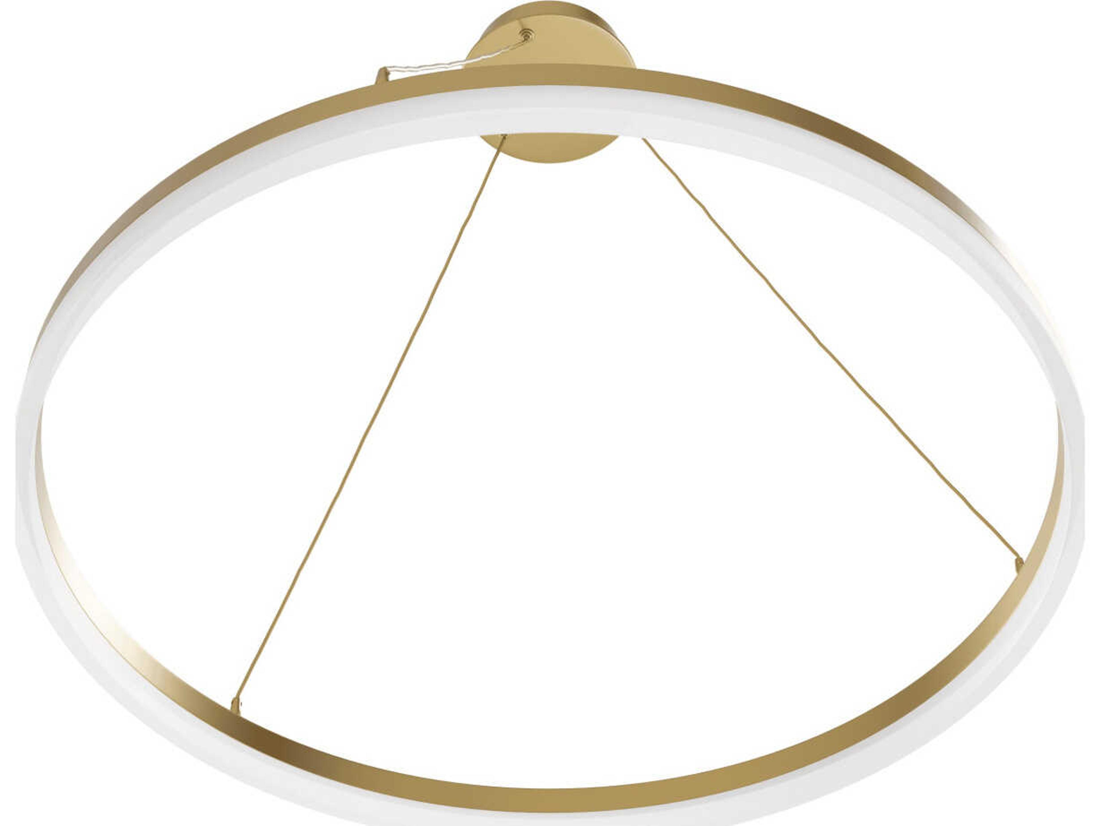 Avenue Lighting Circa Led Gold Round Pendant