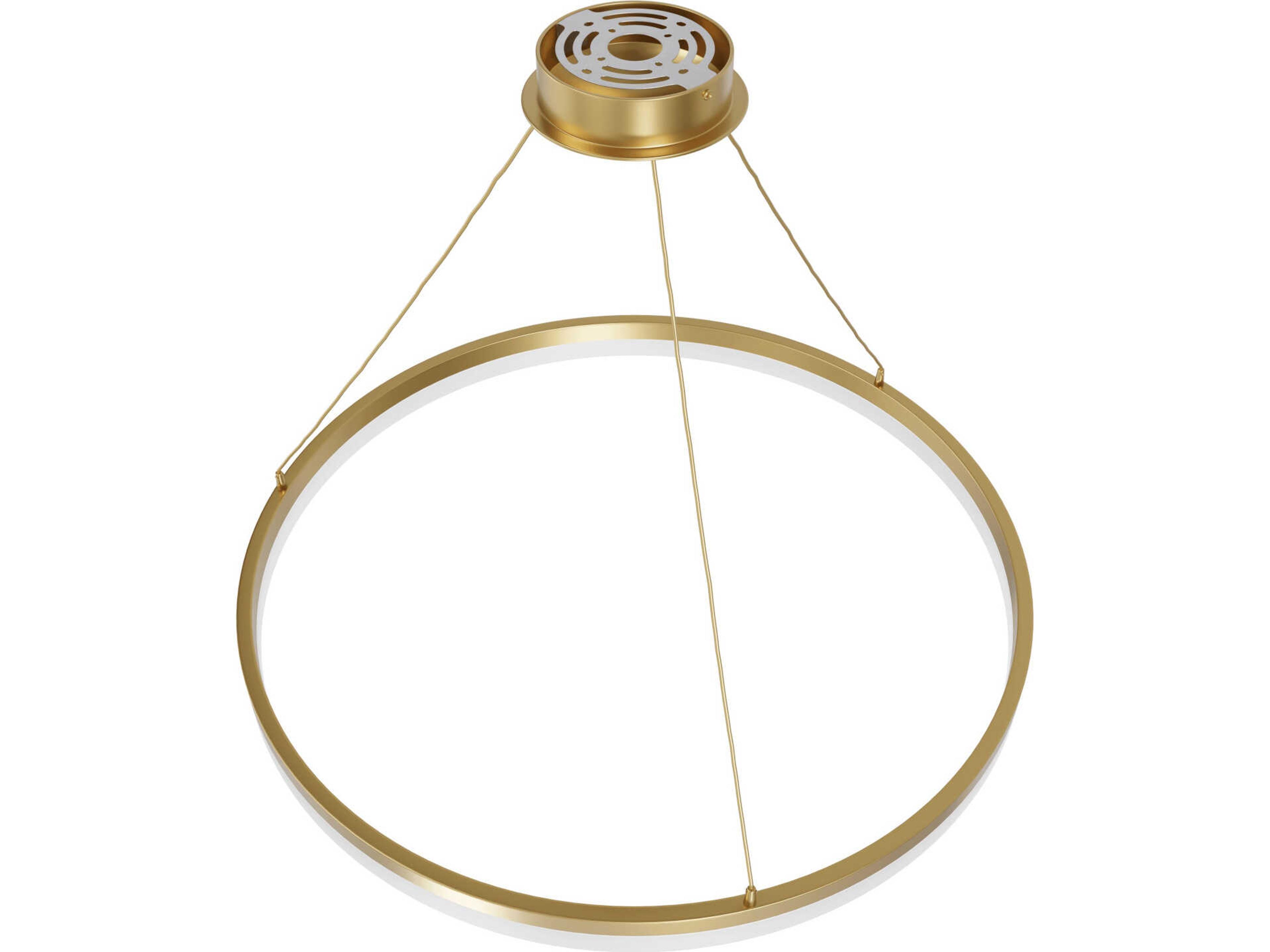 Avenue Lighting Circa Led Gold Round Pendant