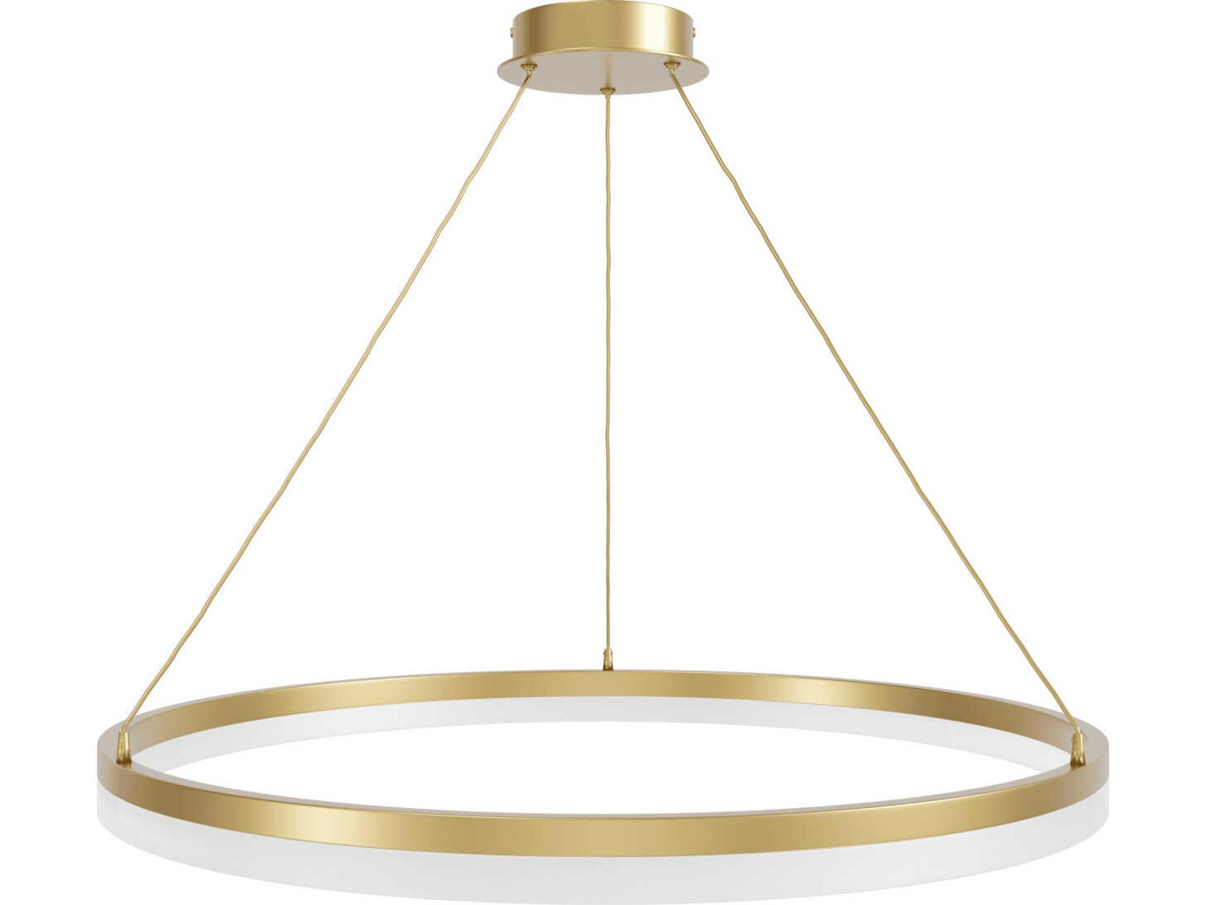 Circa LED Ring Pendant Gold Modern Fixture