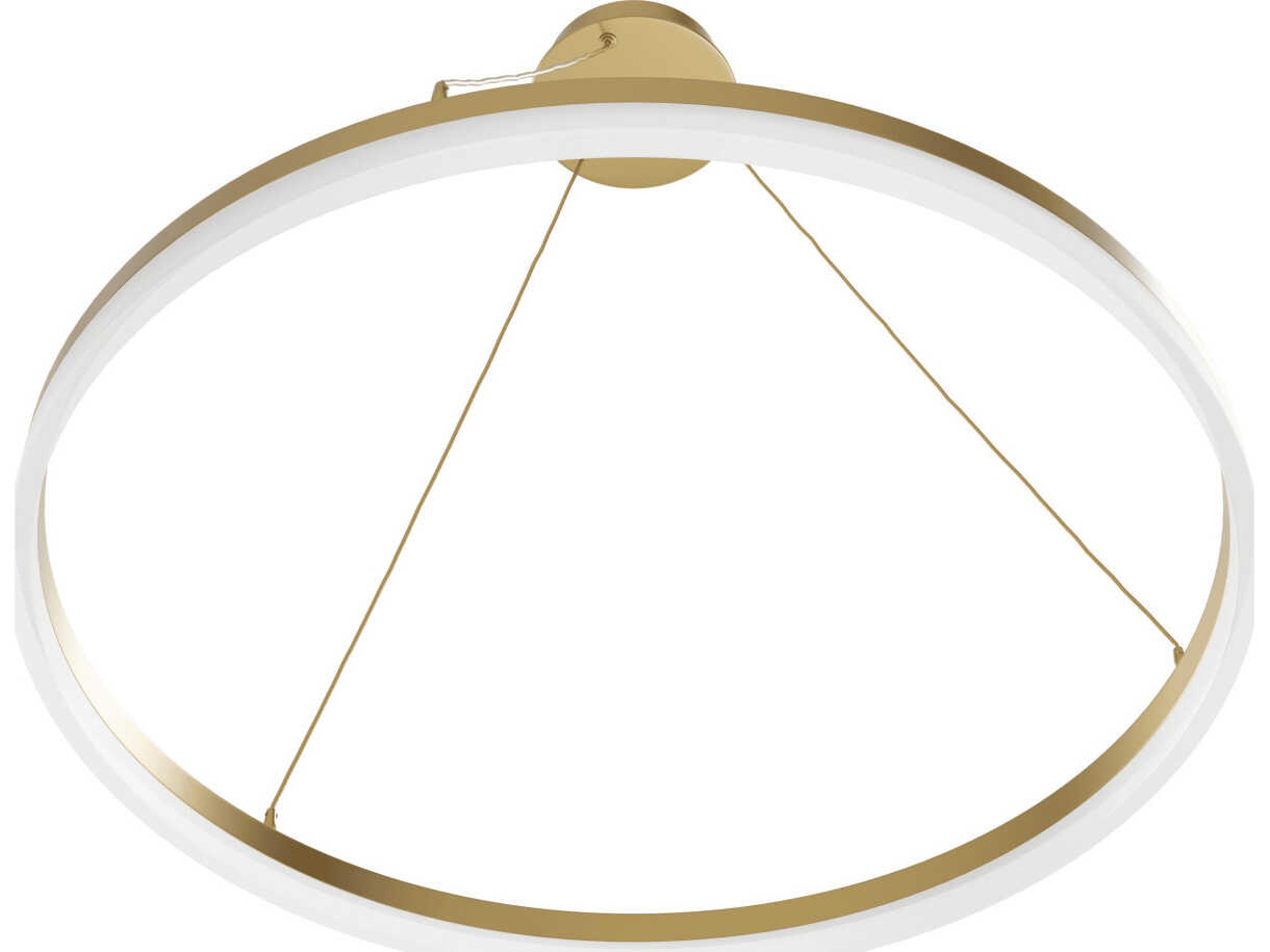 Avenue Lighting Circa Led Gold Round Pendant