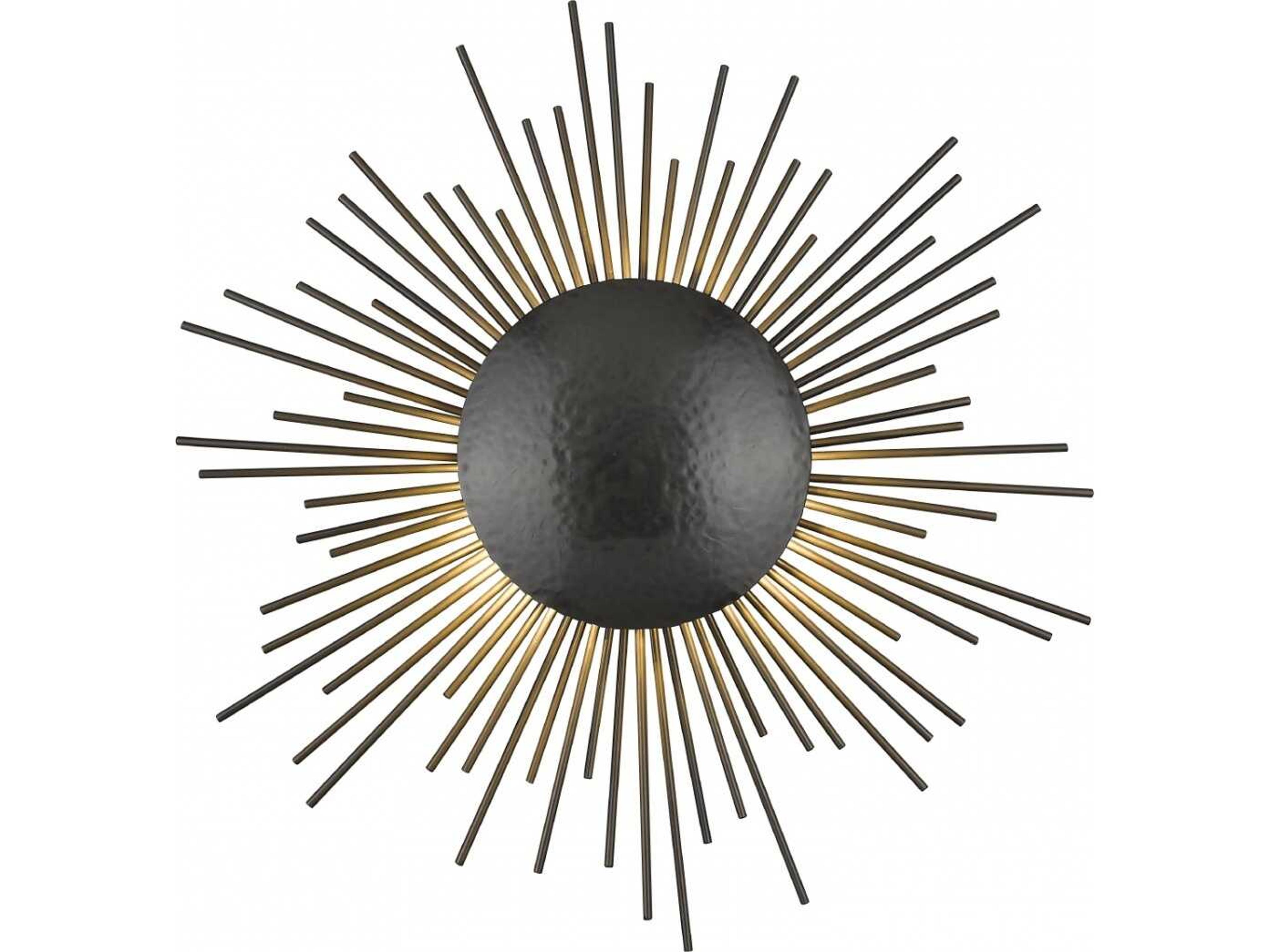 Marquee St Wall Sconce Flush Mount In Dark Bronze