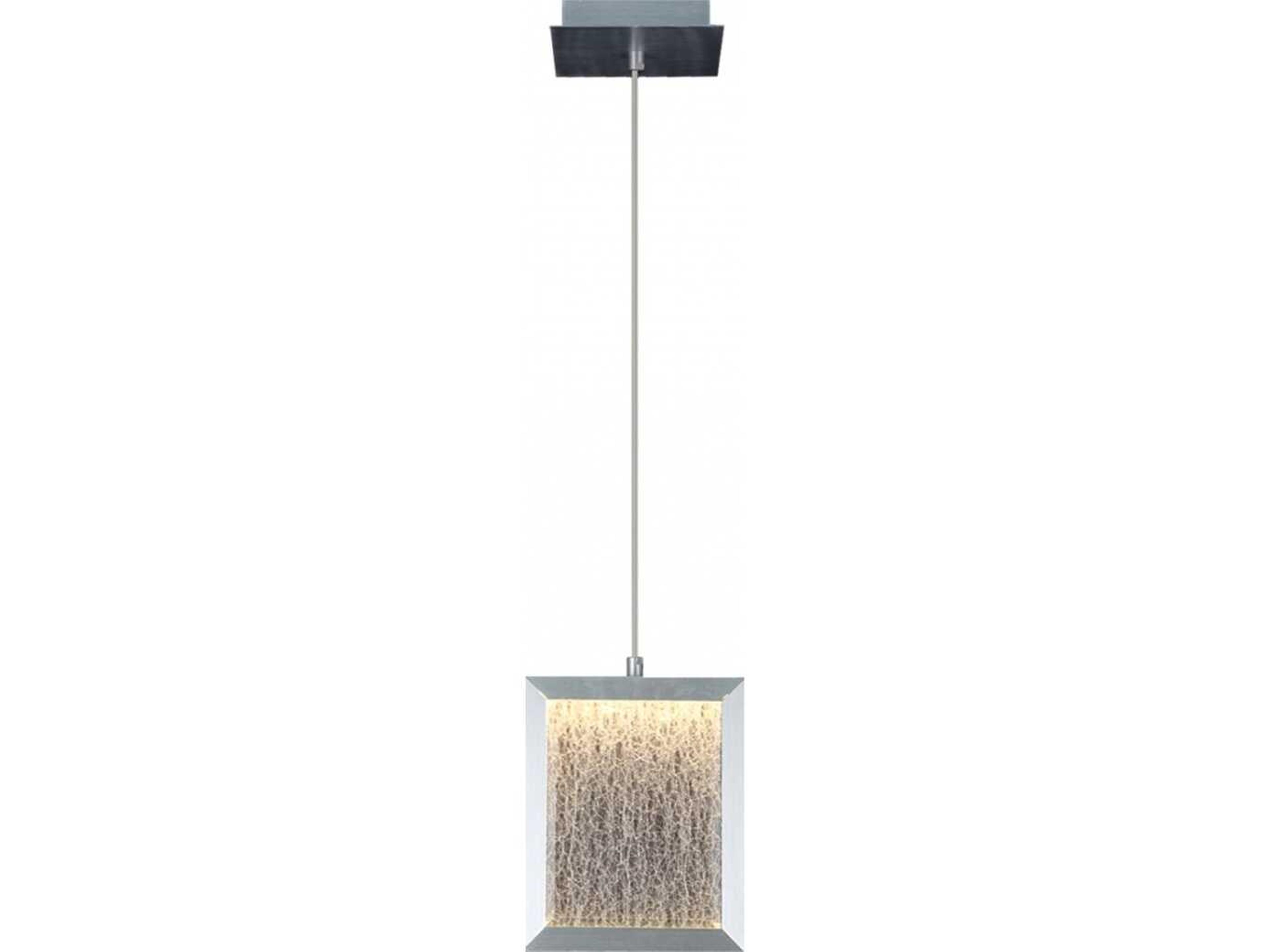 Brentwood LED Pendant in Brushed Aluminum