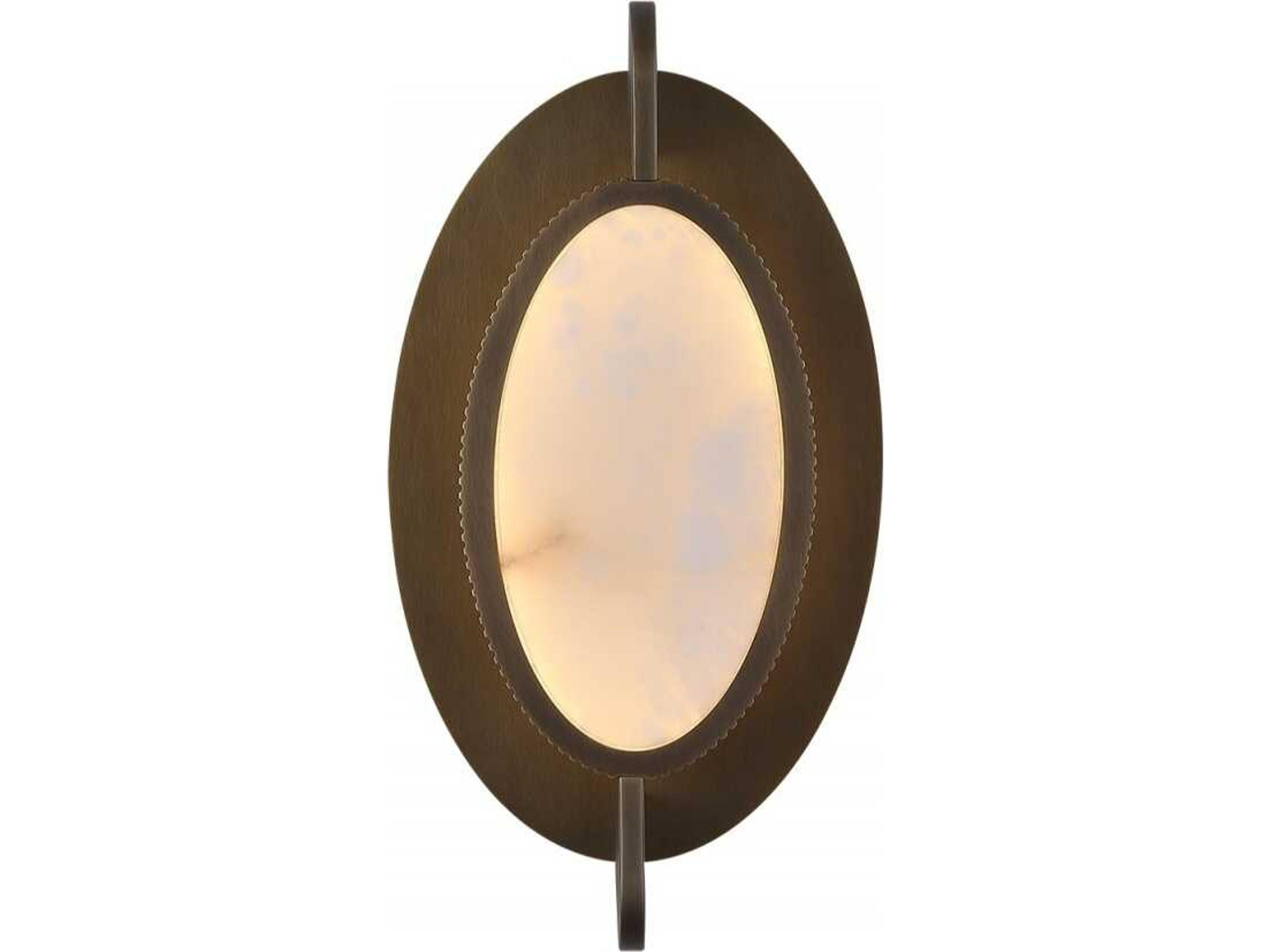 Avenue Lighting Mayfair 1-Light Aged Brass Wall Sconce