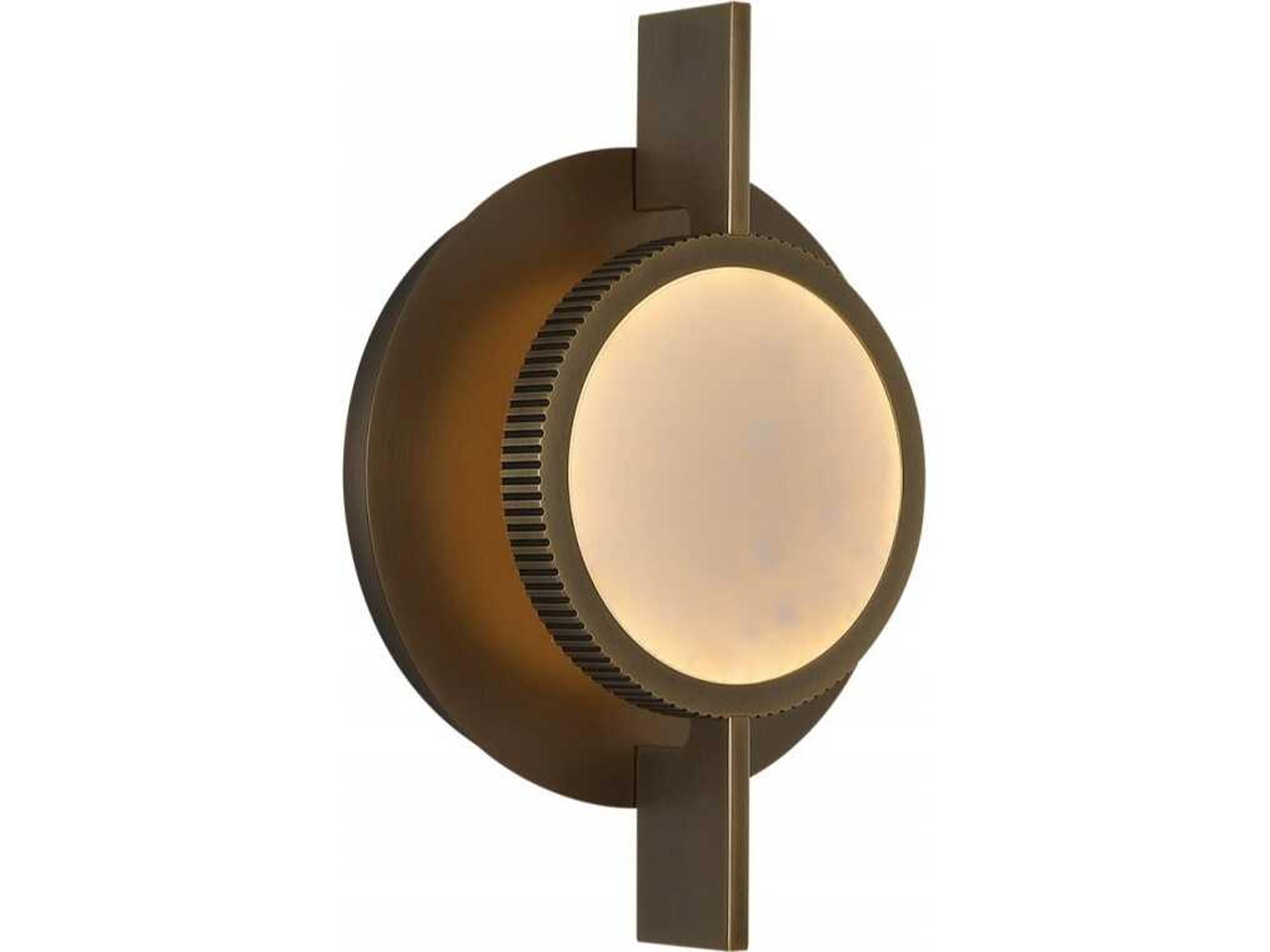 Mayfair LED Wall Sconce in Aged Brass