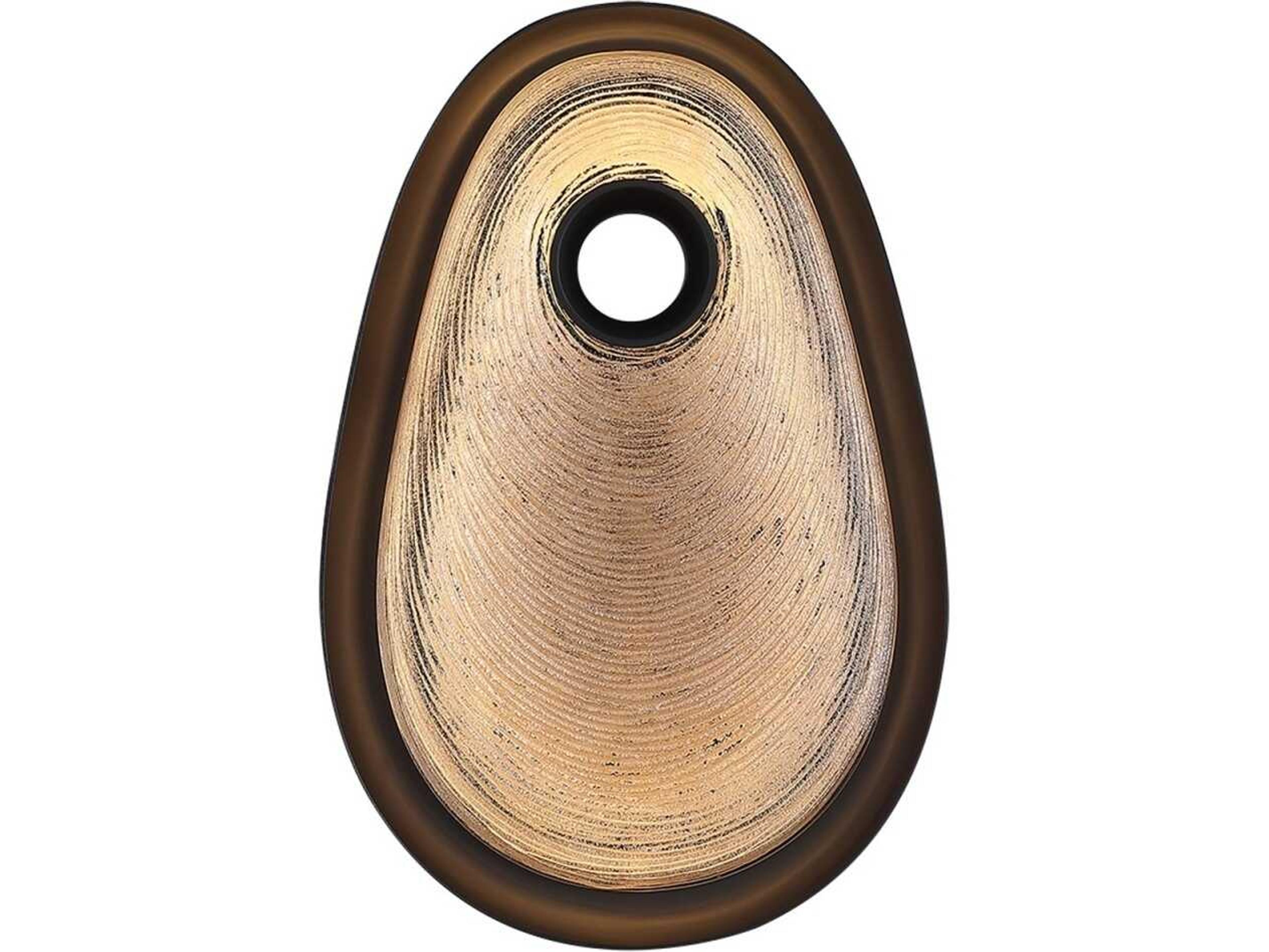 Palmea LED Wall Sconce in Matte Black