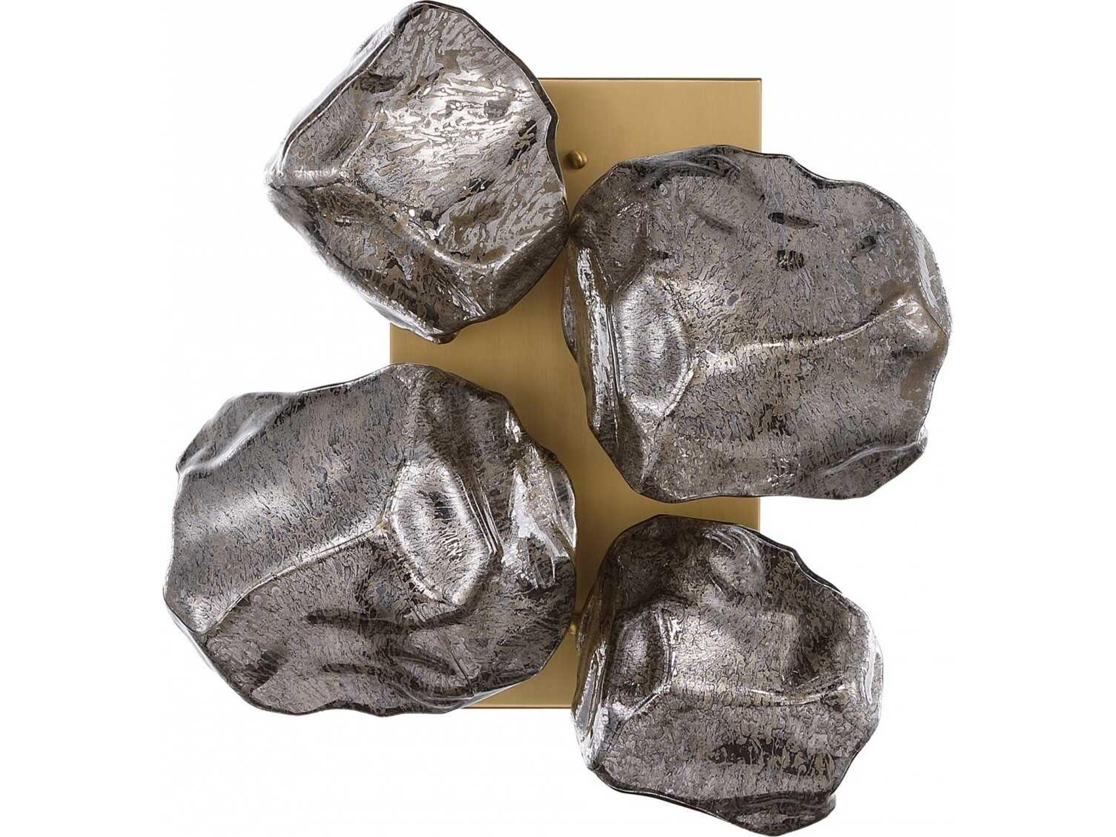 Avenue Lighting Rockefeller 4-Light Aged Brass Wall Sconce