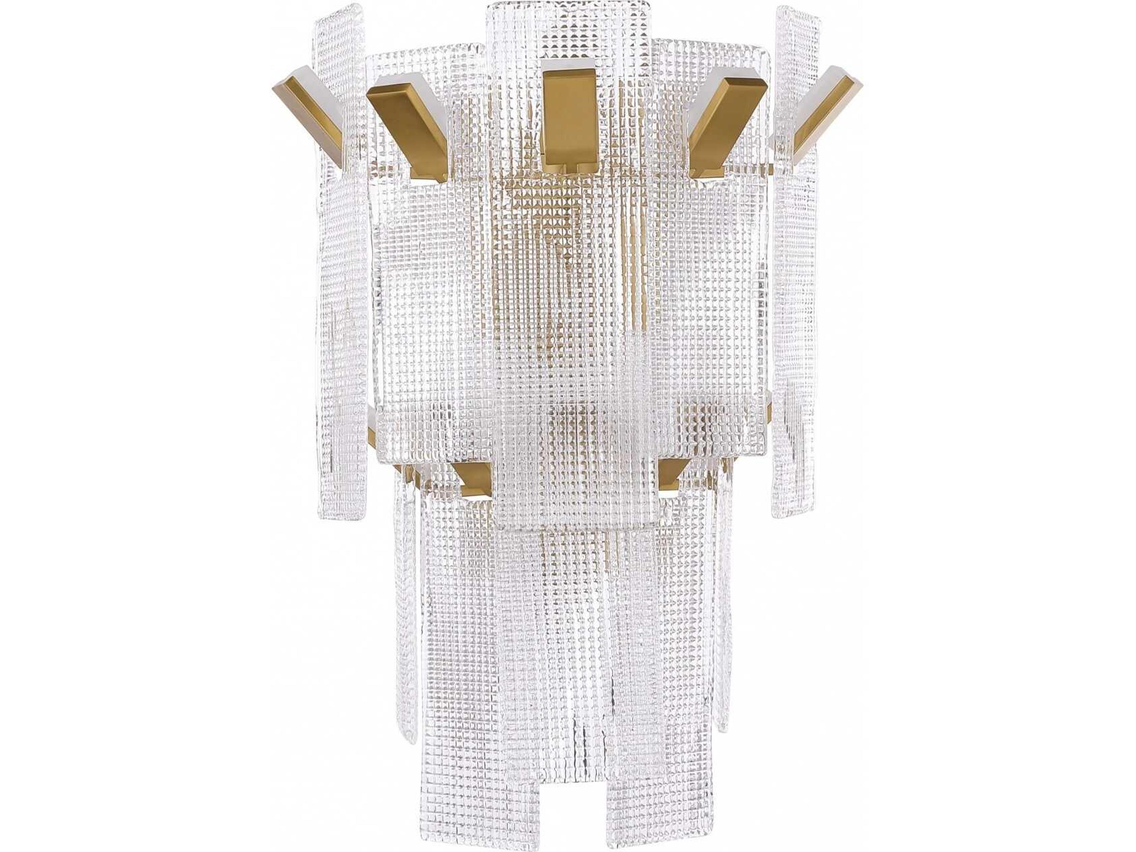 Belmont Wall Sconce in Aged Golden Brass