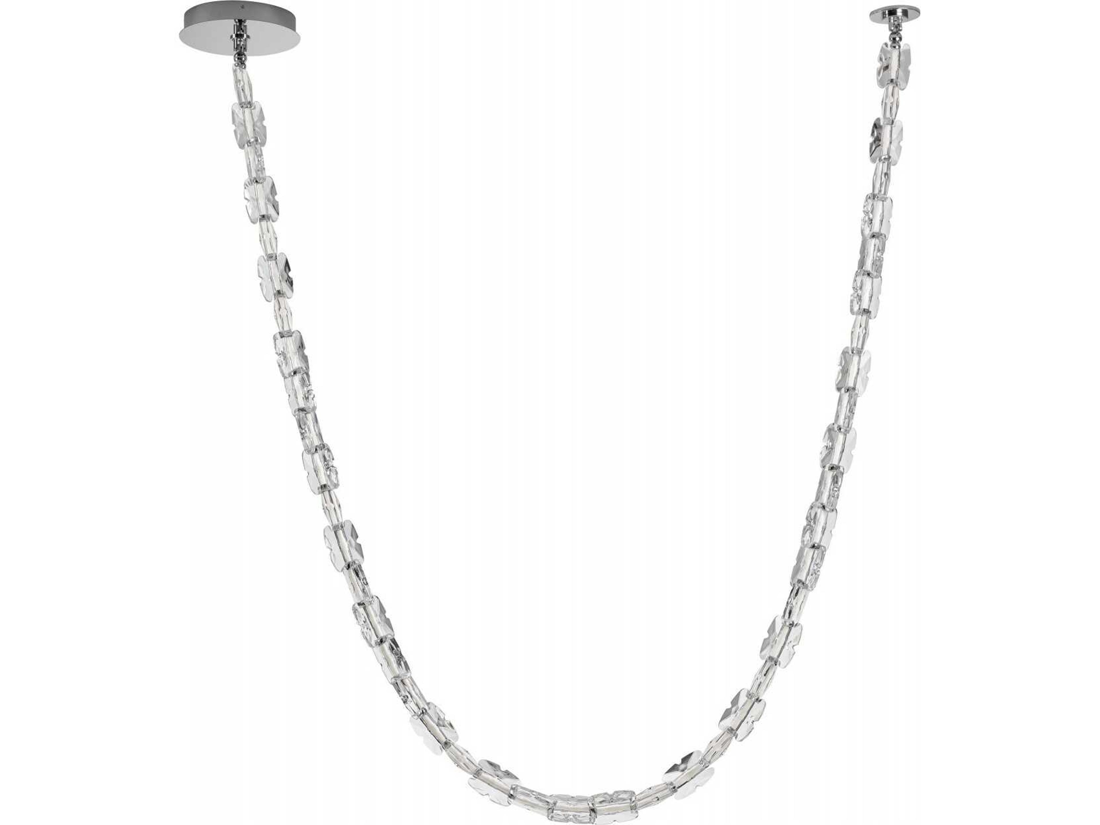 Monarch Pendant Light Modern Crystal Strand