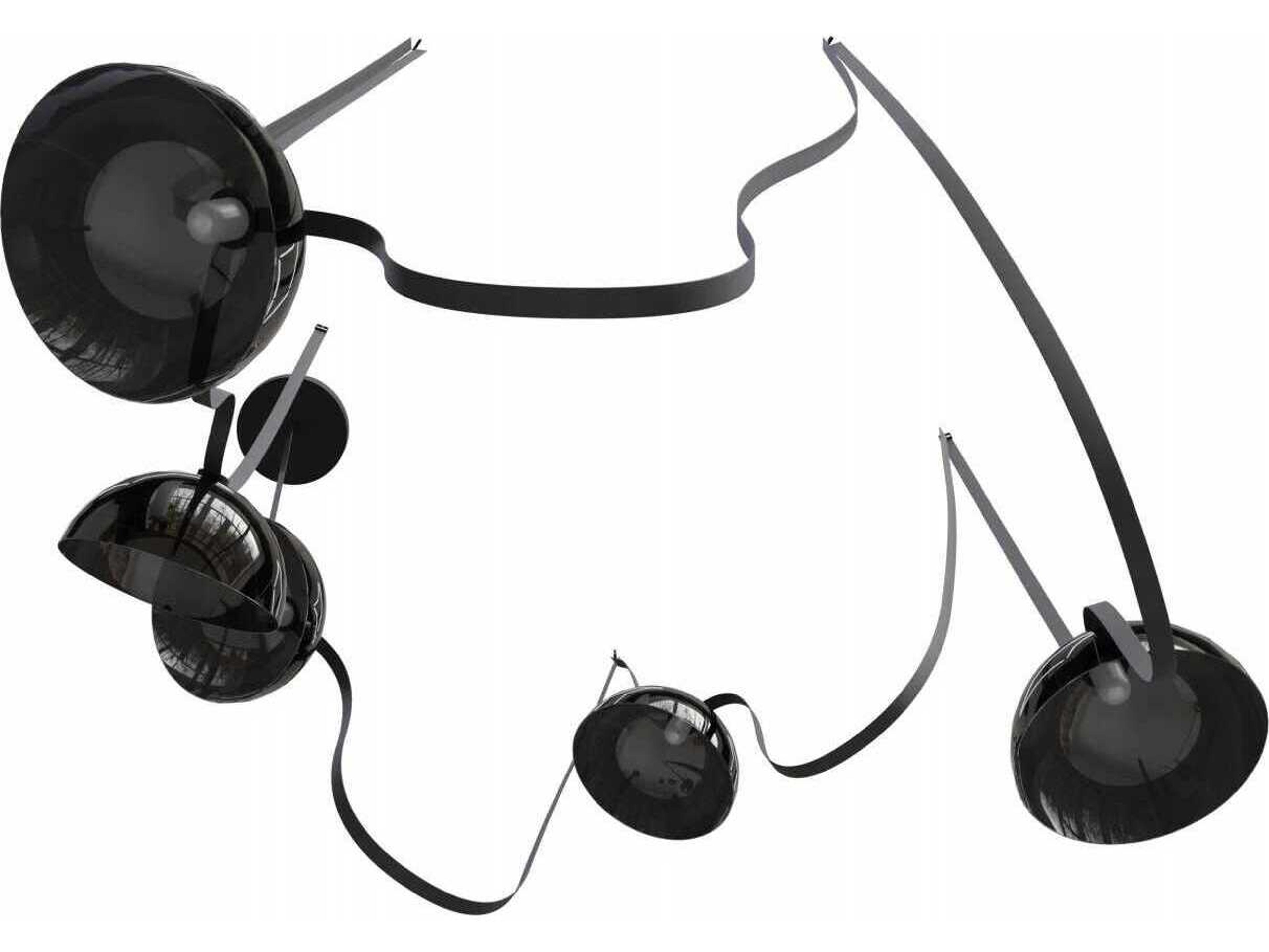 Avenue Lighting Fremont 5-Light Black Pendant