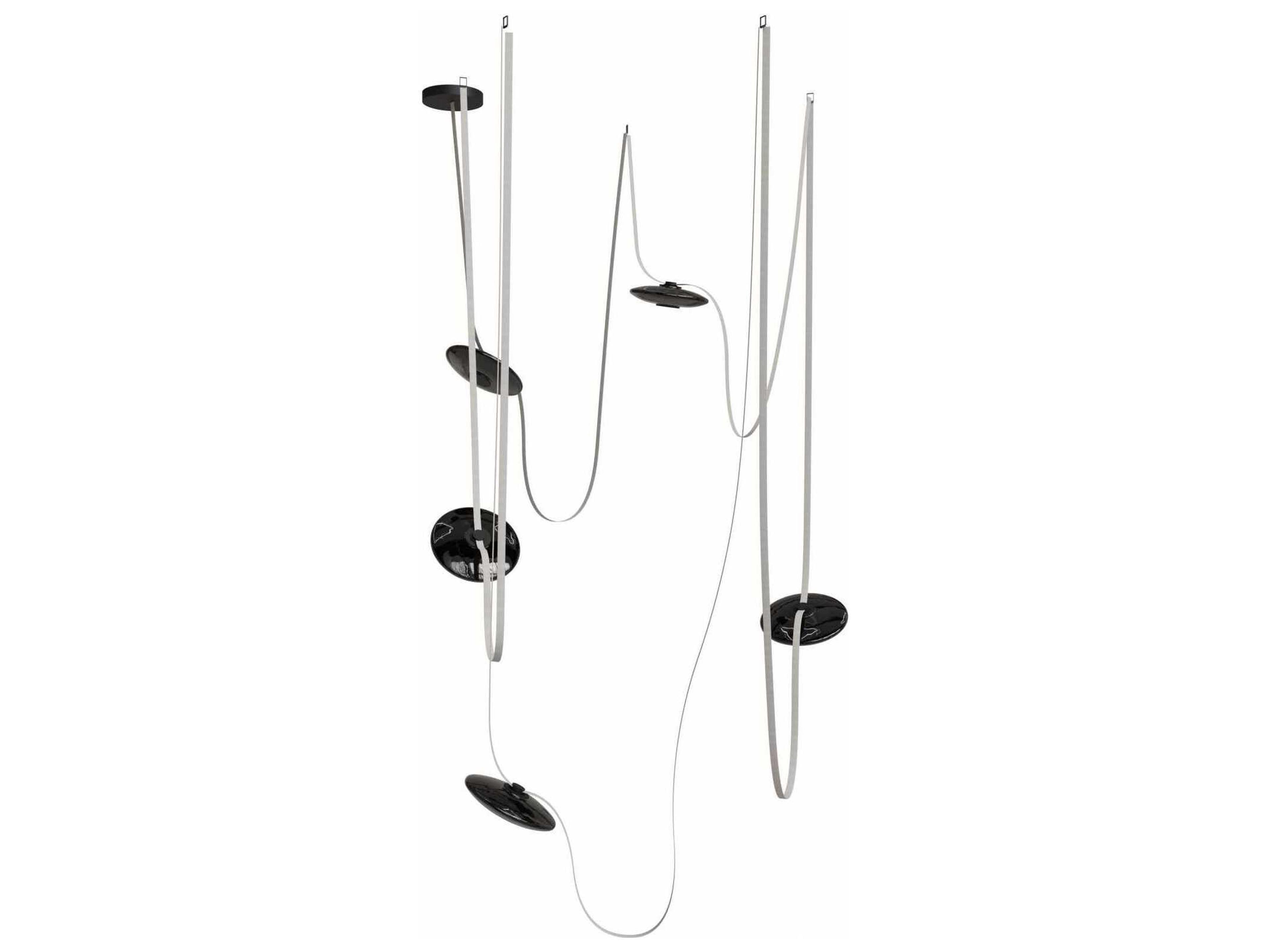 Avenue Lighting Fremont 5-Light Black Pendant