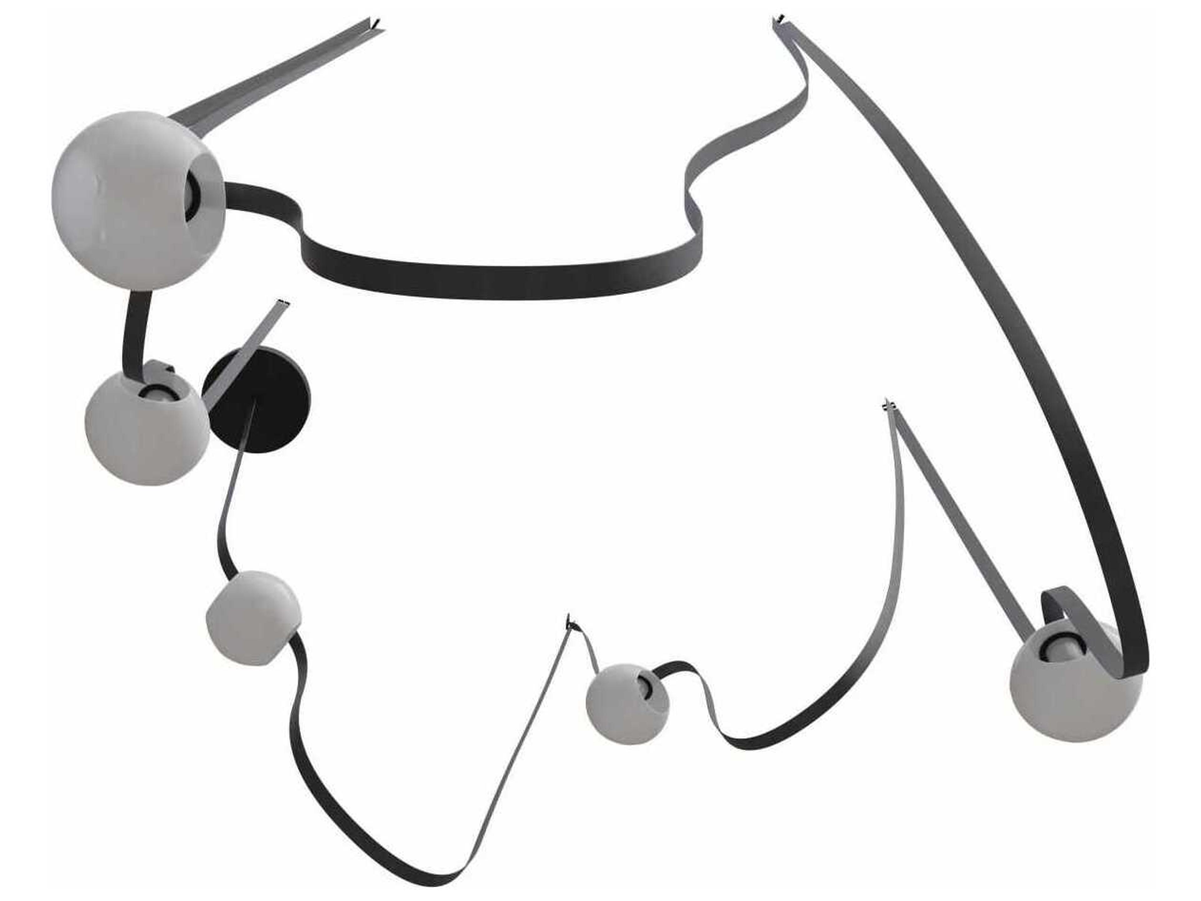 Avenue Lighting Fremont 5-Light Black Pendant