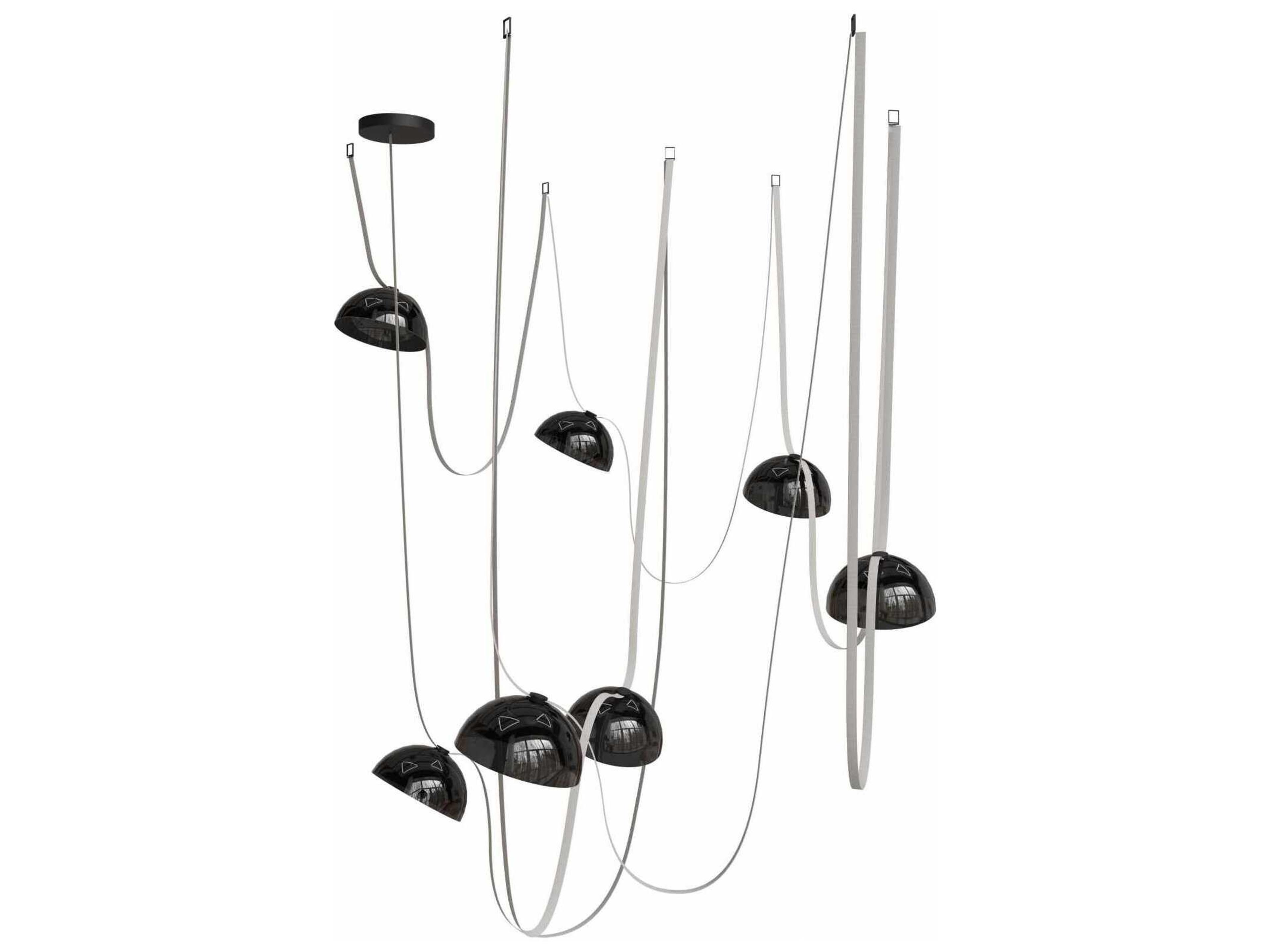 Avenue Lighting Fremont 7-Light Black Pendant