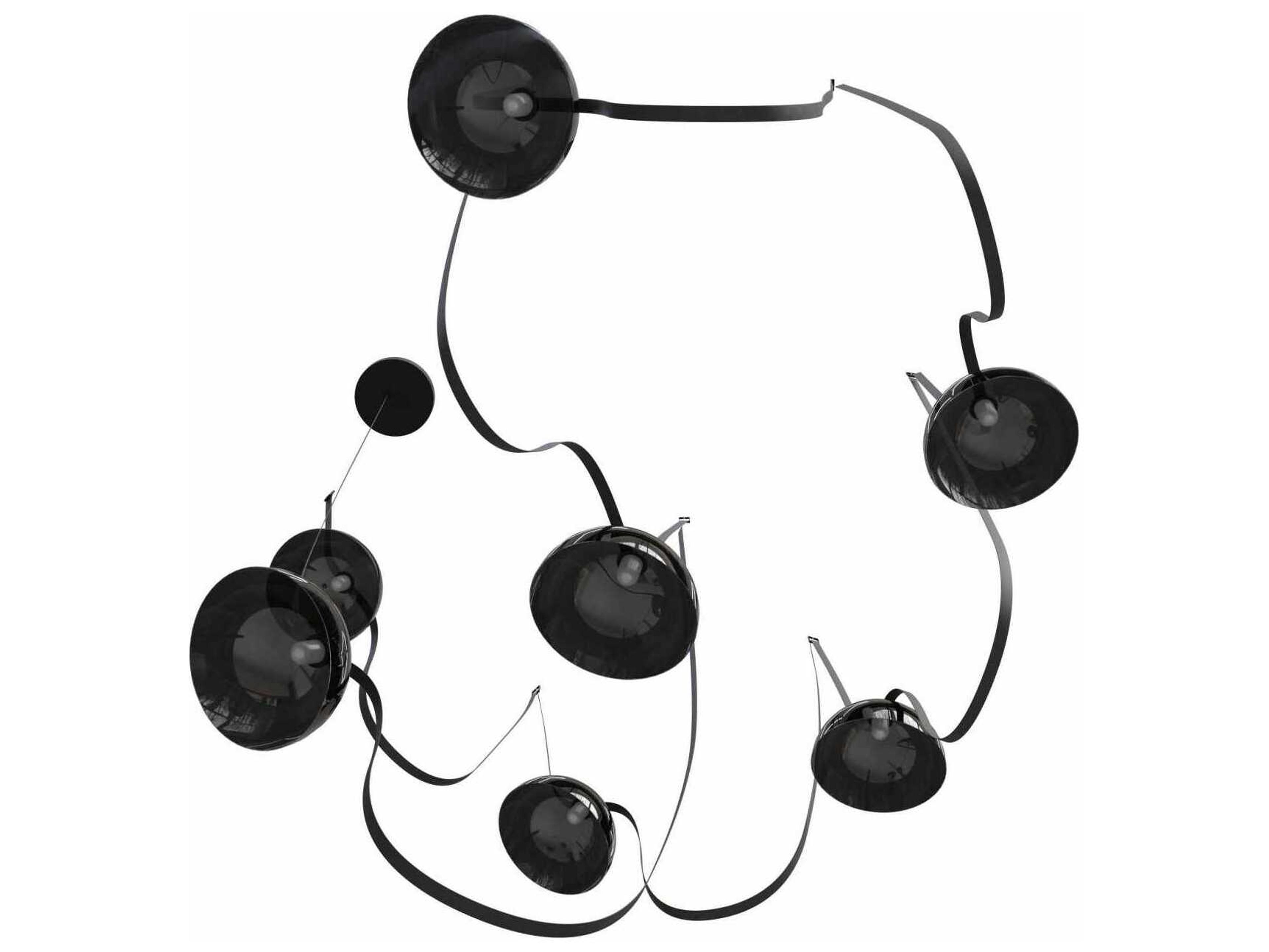 Avenue Lighting Fremont 7-Light Black Pendant