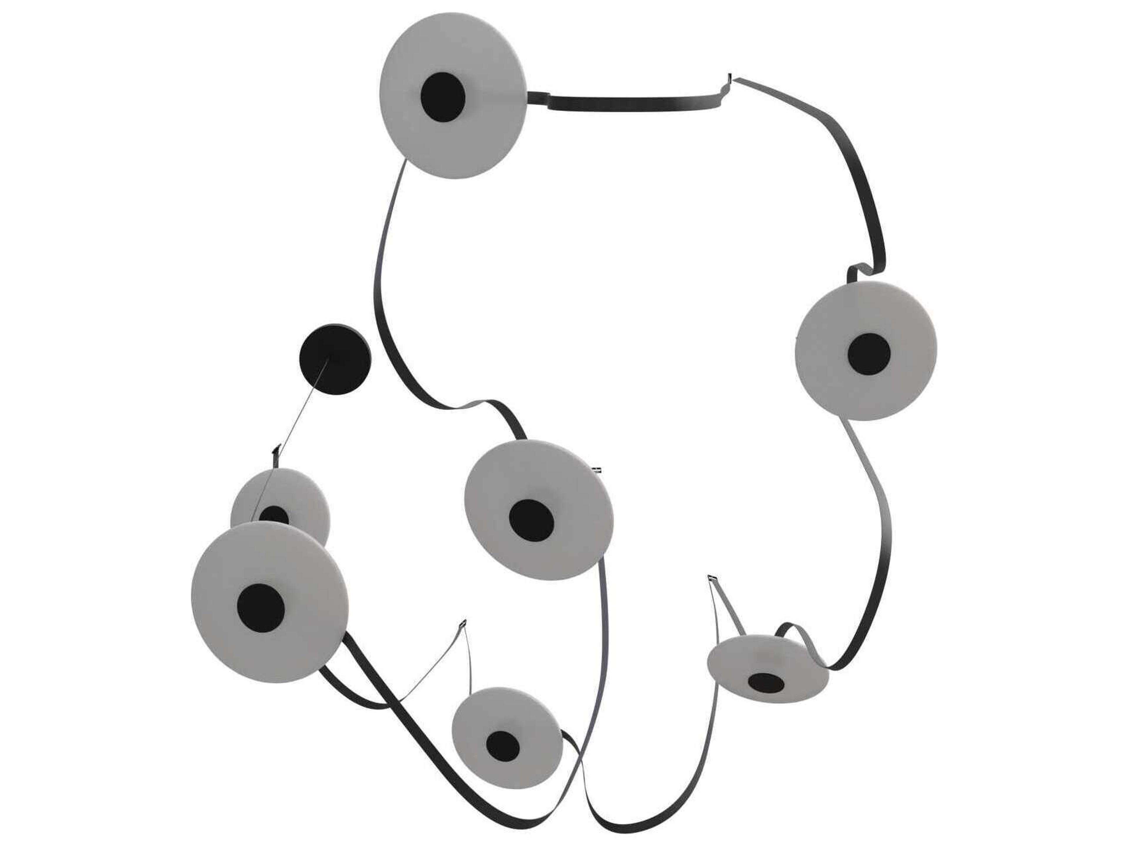 Avenue Lighting Fremont 7-Light Black Pendant