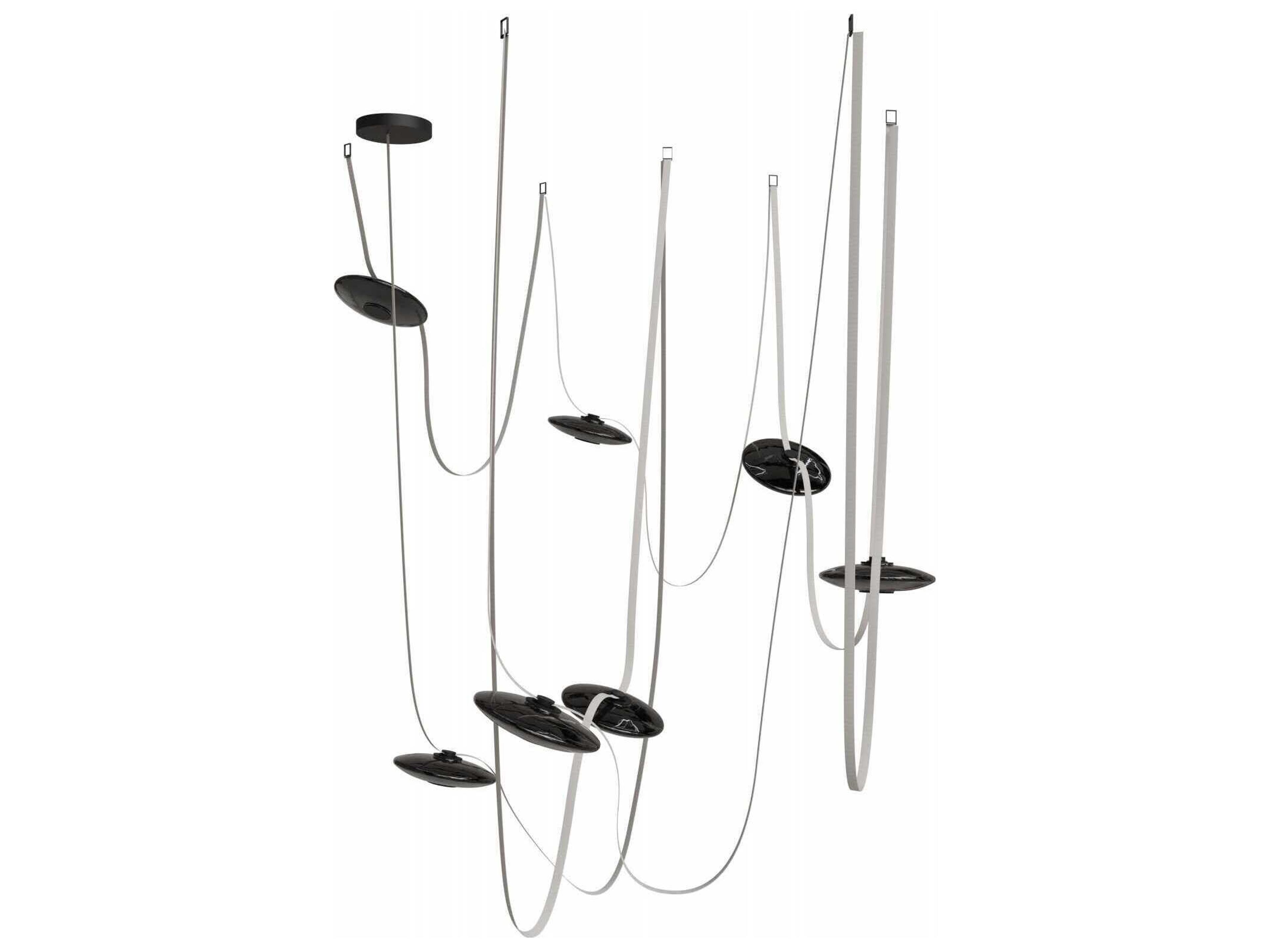 Avenue Lighting Fremont 7-Light Black Pendant