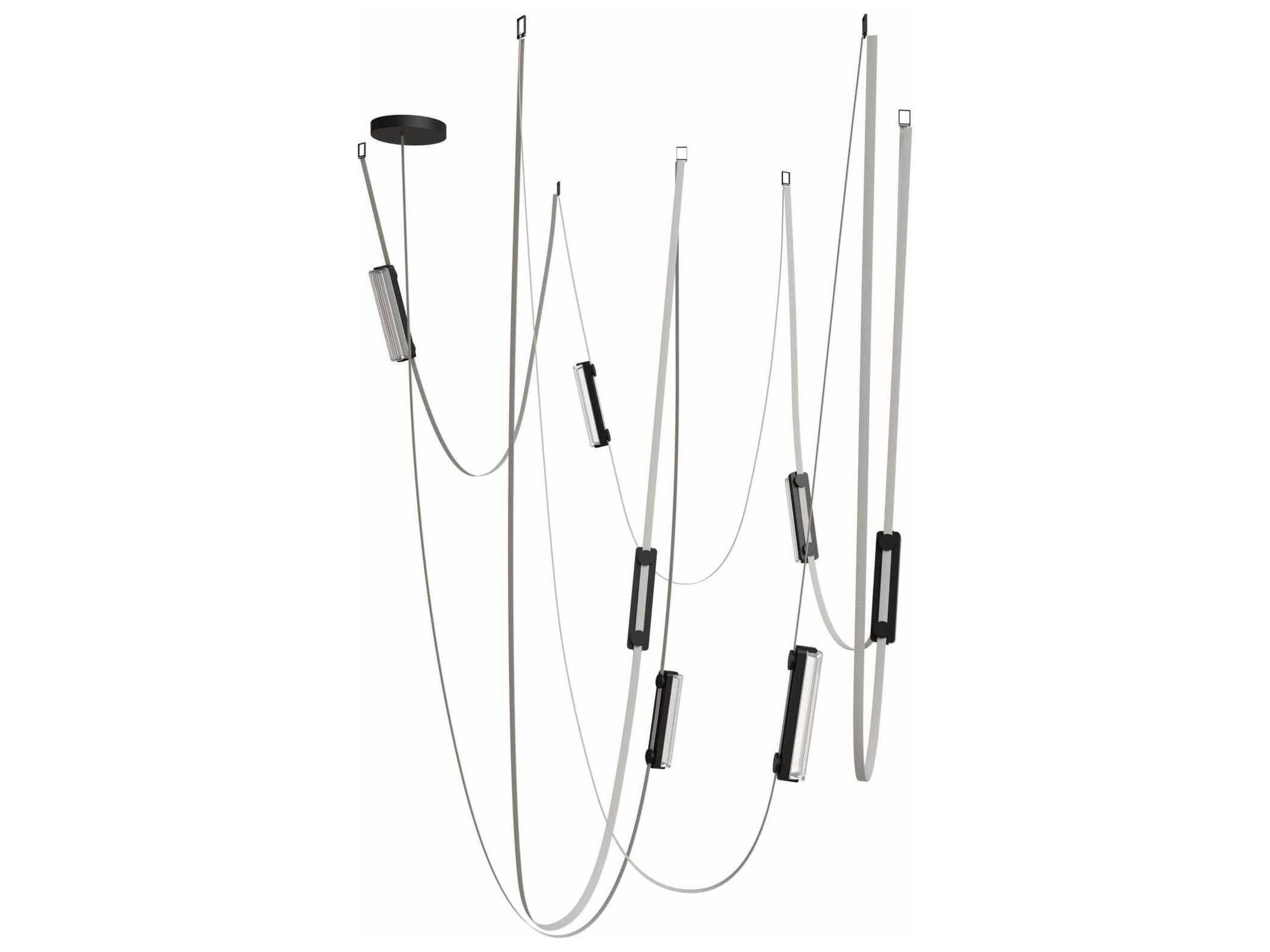 Avenue Lighting Fremont 7-Light Black Pendant