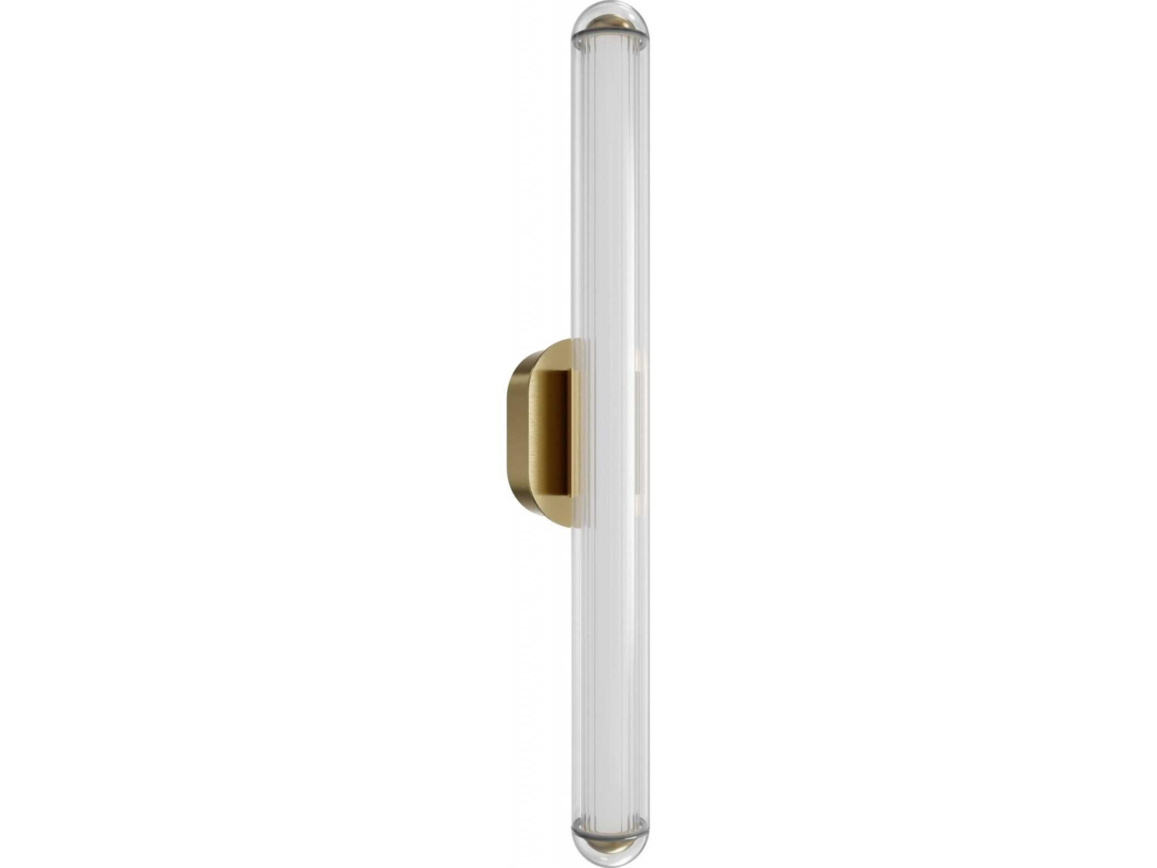 Avenue Lighting Nautilus 1-Light Aged Brass Wall Sconce