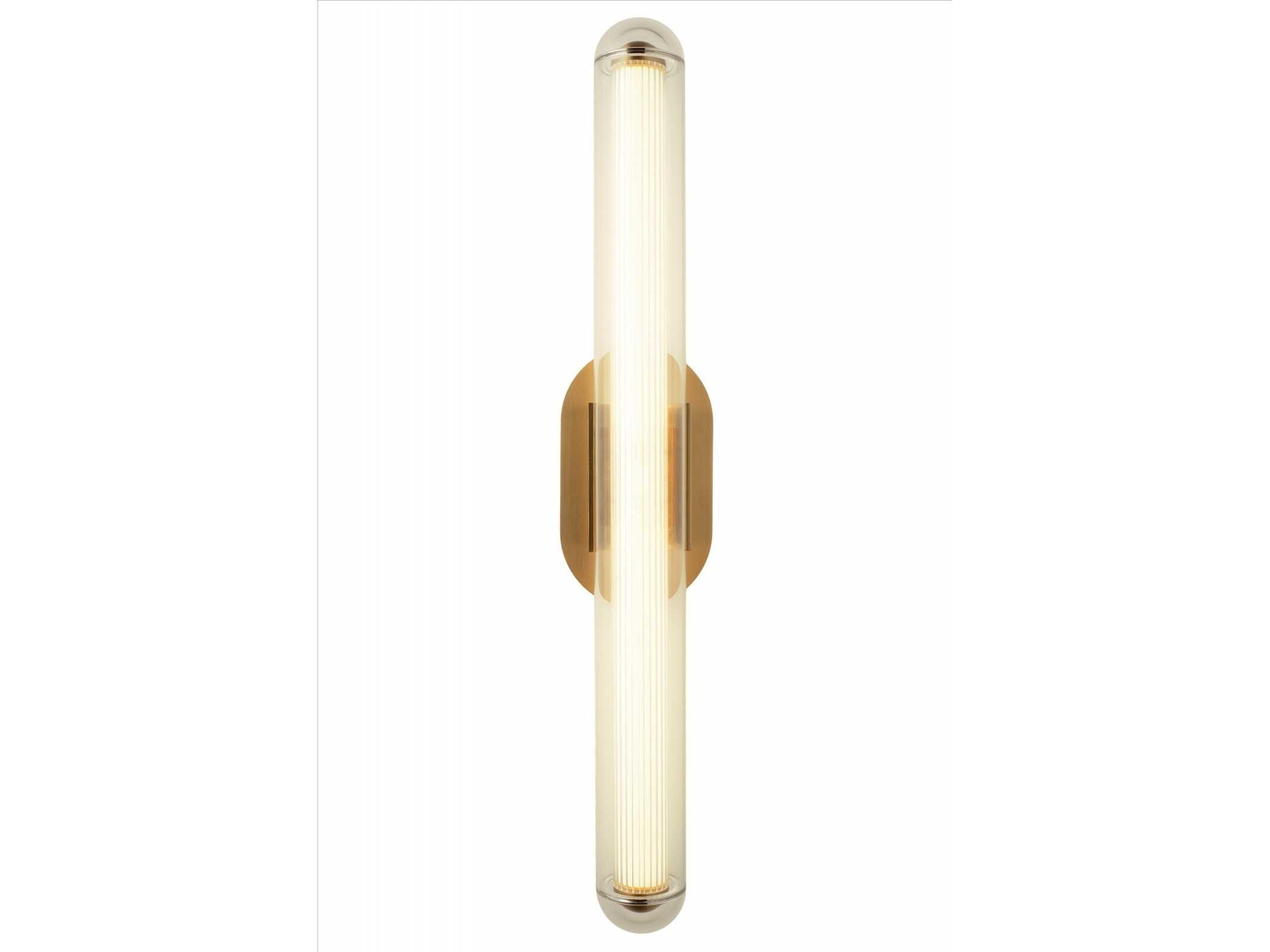 Avenue Lighting Nautilus 1-Light Aged Brass Wall Sconce