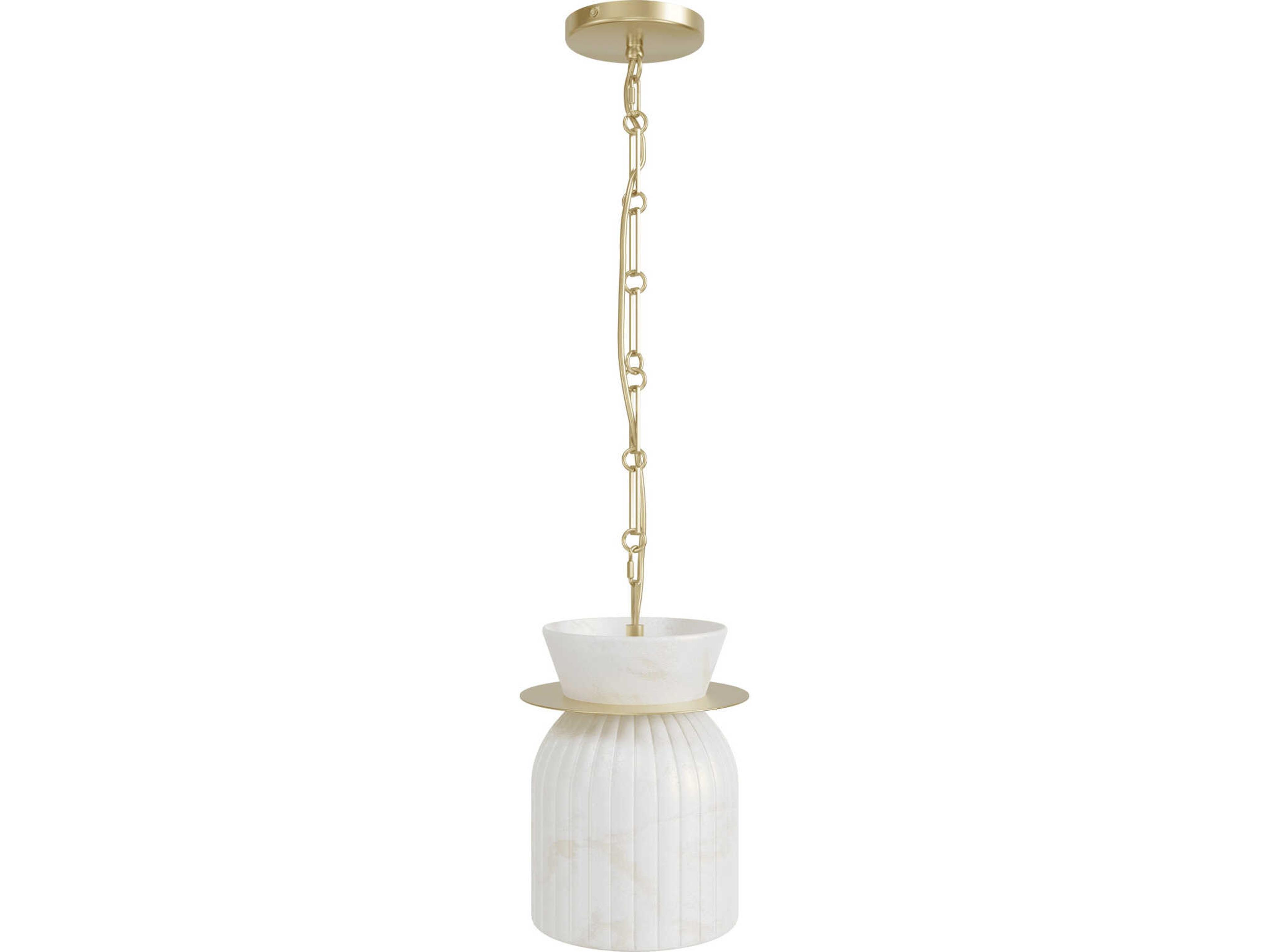 Westwood Pendant in Brushed Brass