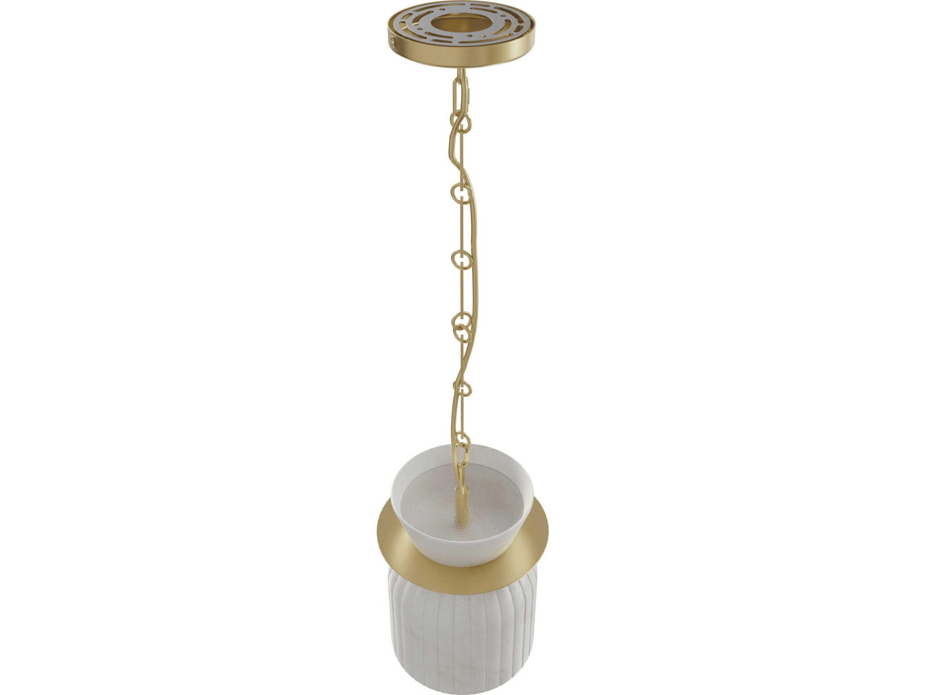 Avenue Lighting Westwood Brushed Brass Mini Pendant