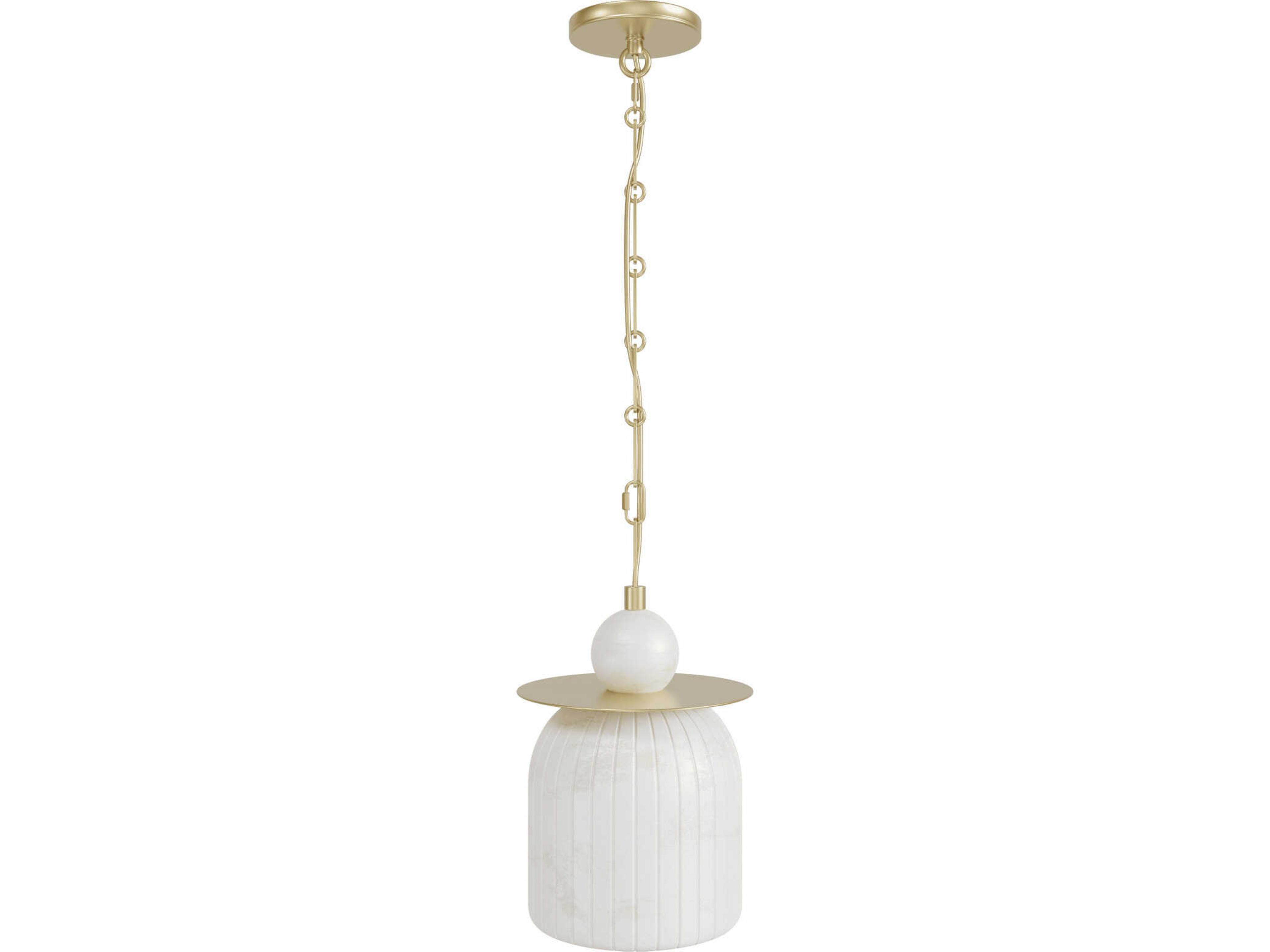 Westwood LED Pendant in Brushed Brass