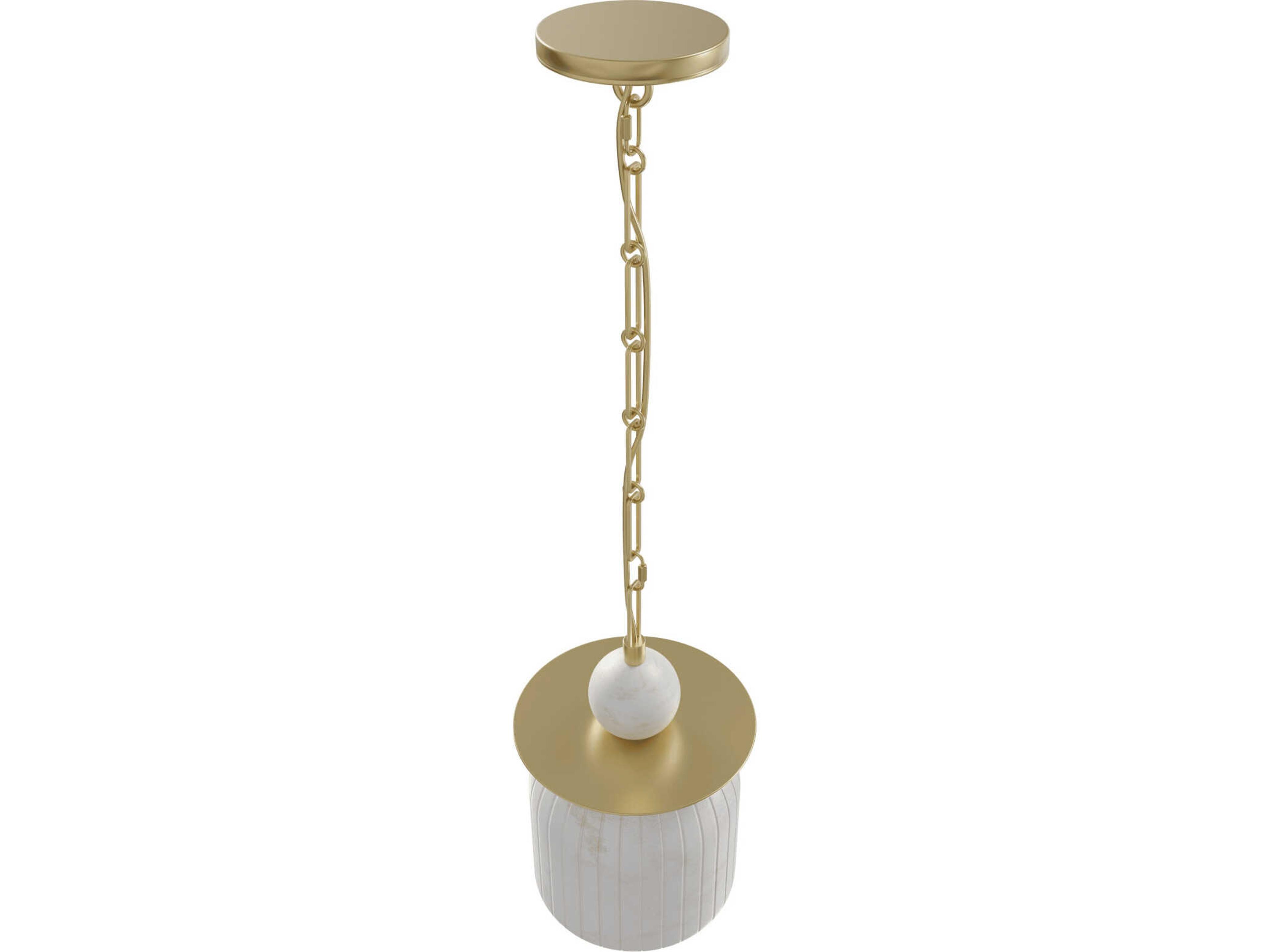 Avenue Lighting Westwood Brushed Brass Mini Pendant