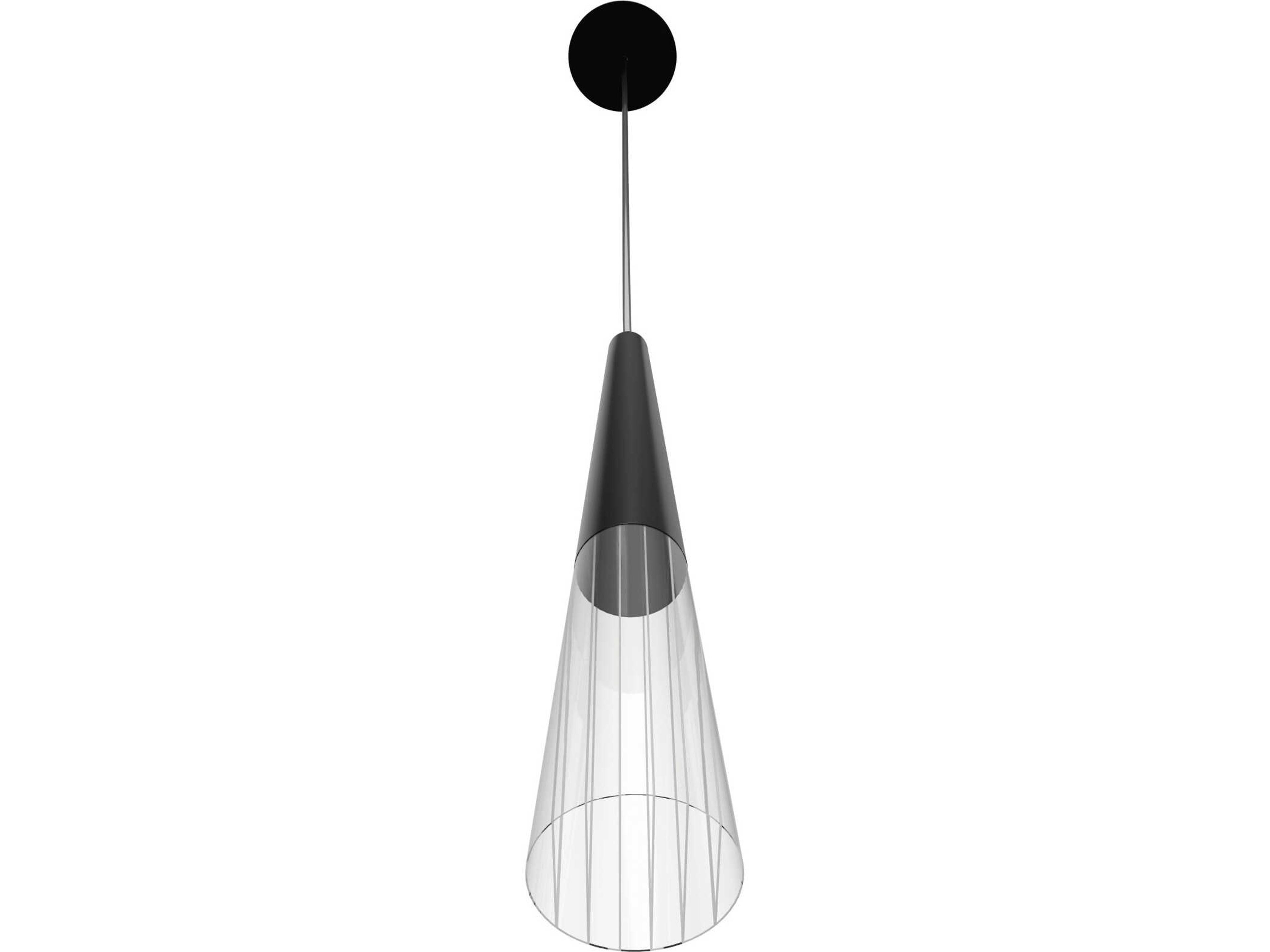 Avenue Lighting Encino 1-Light Gun Metal Gunmetal Linear Mini Pendant