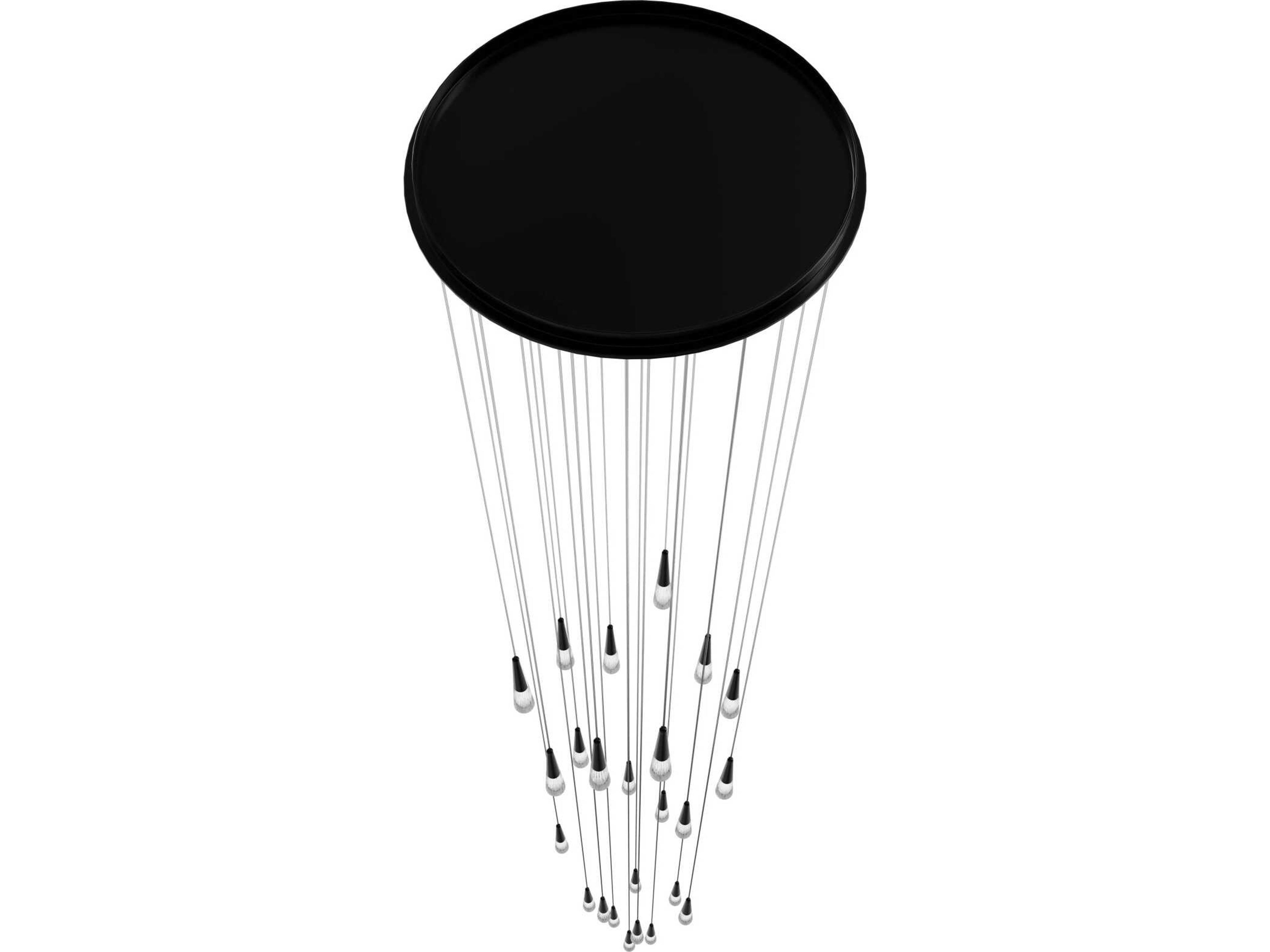 Avenue Lighting Encino 25-Light Gun Metal Gunmetal Linear Pendant