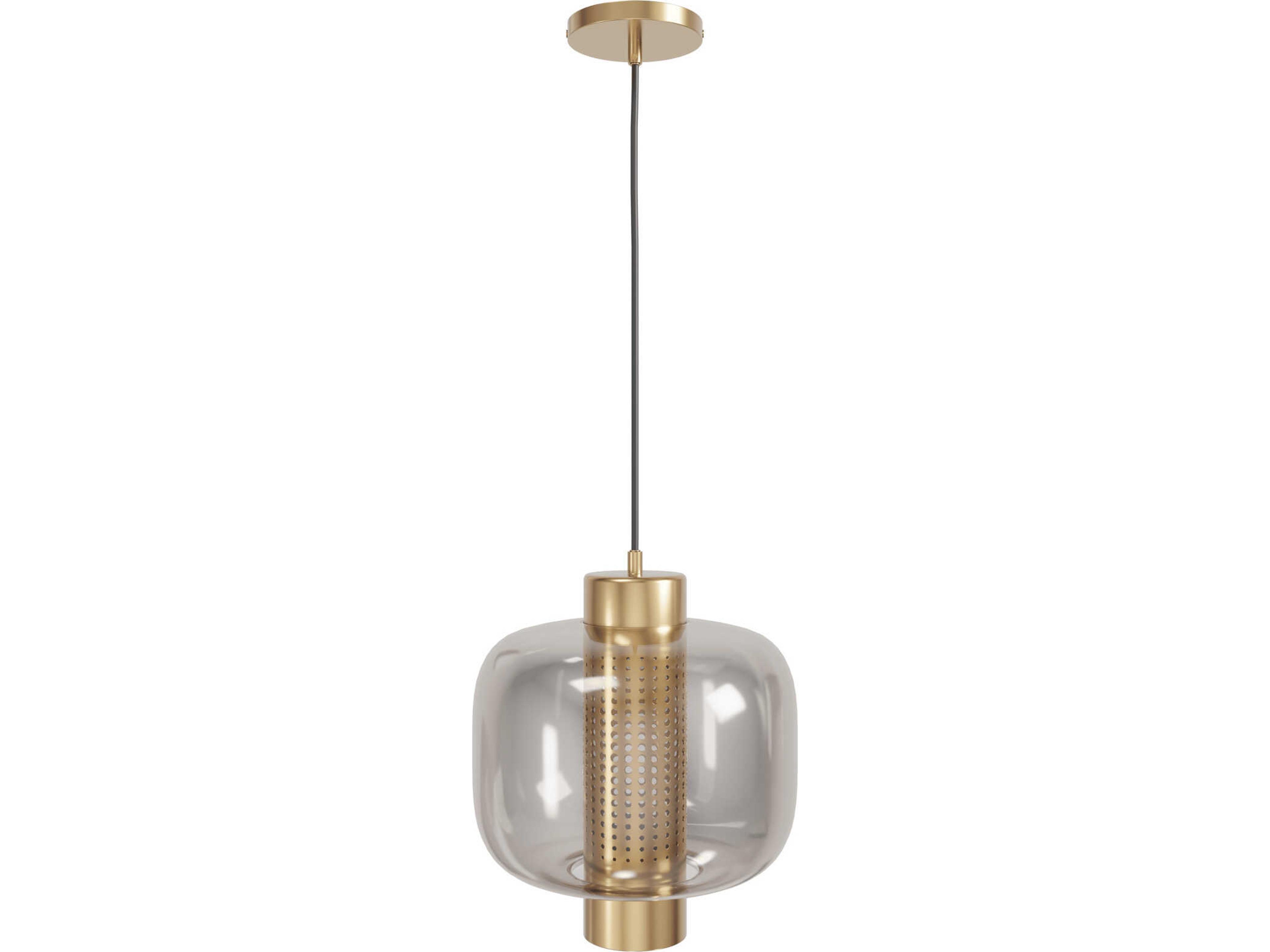 Cosmopolitan Pendant in Aged Brass