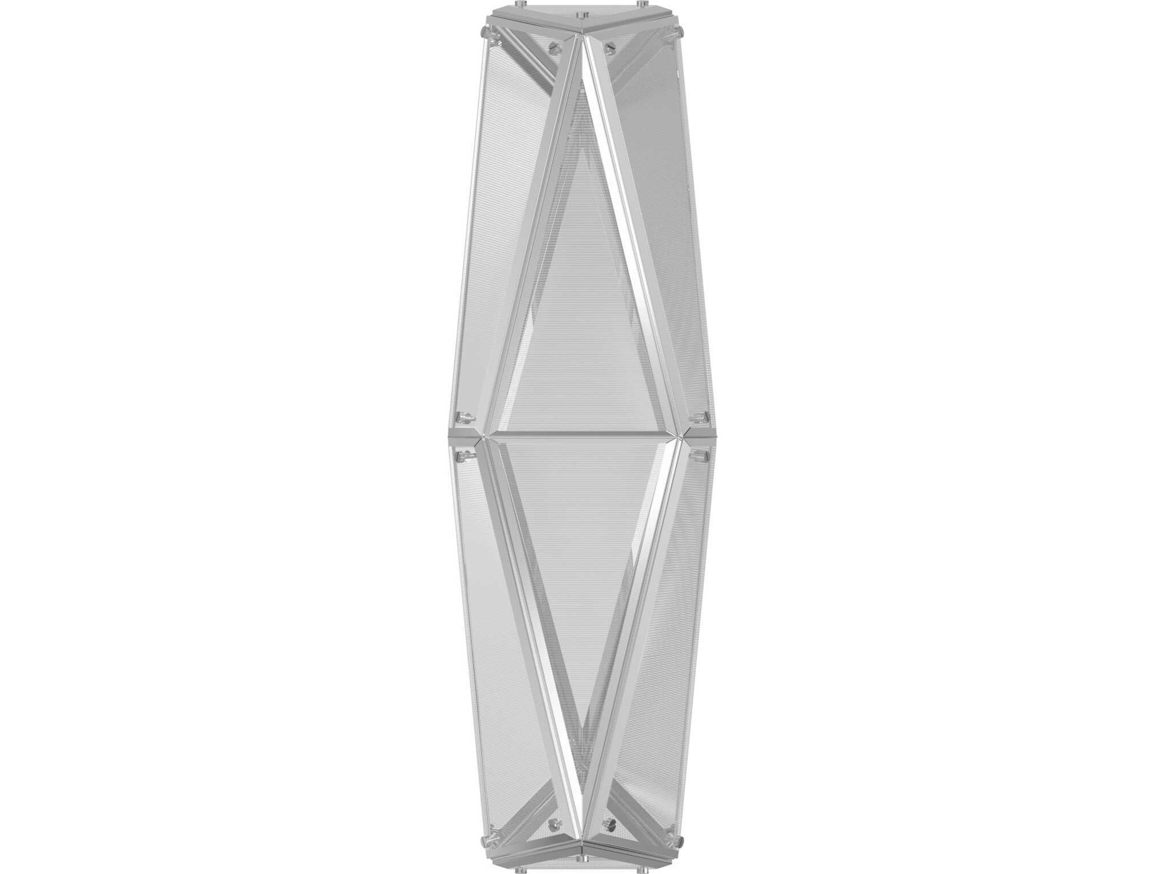 Seoul LED Wall Sconce in Chrome Modern