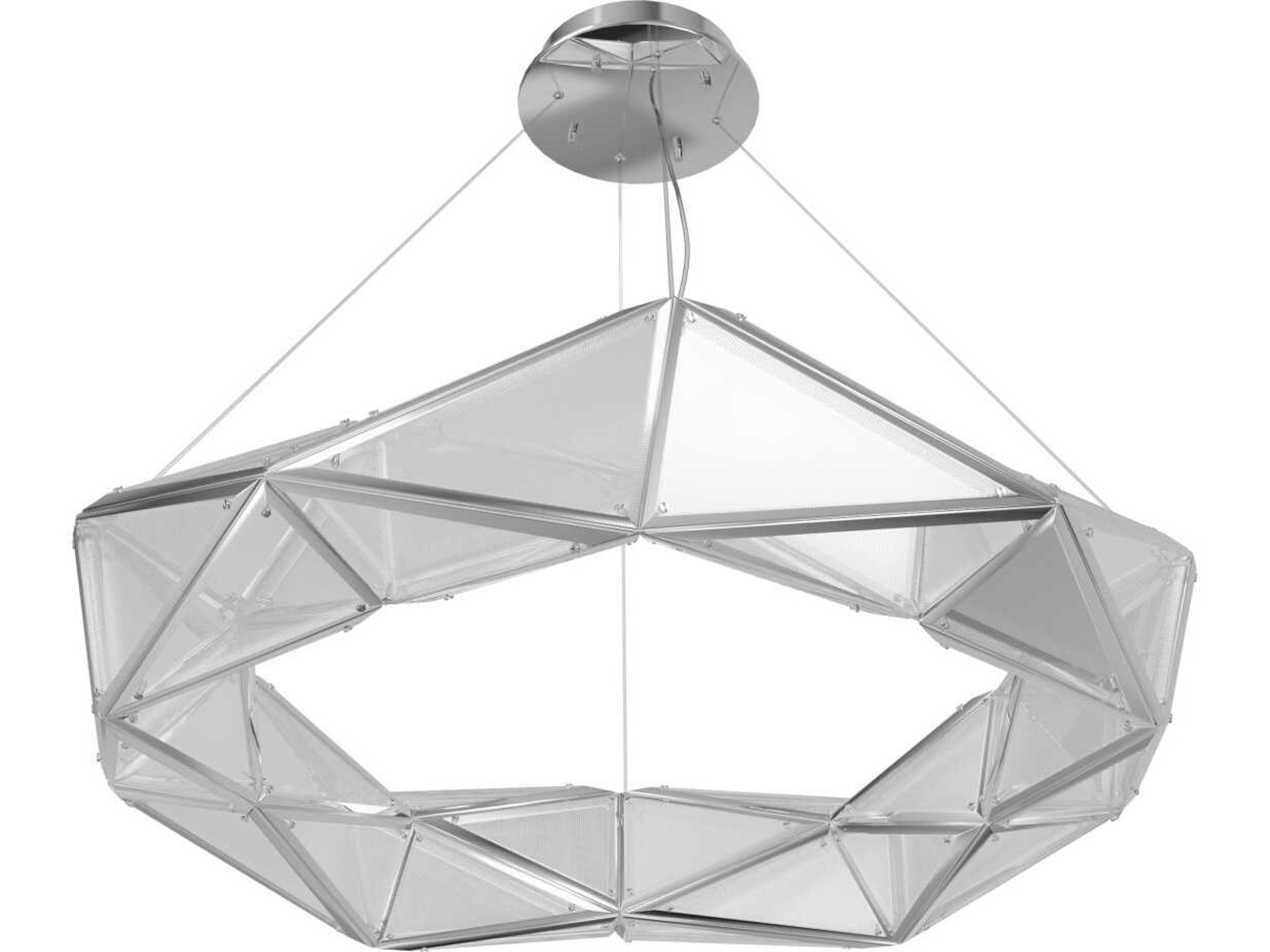 Avenue Lighting Seoul Chrome Geometric Pendant