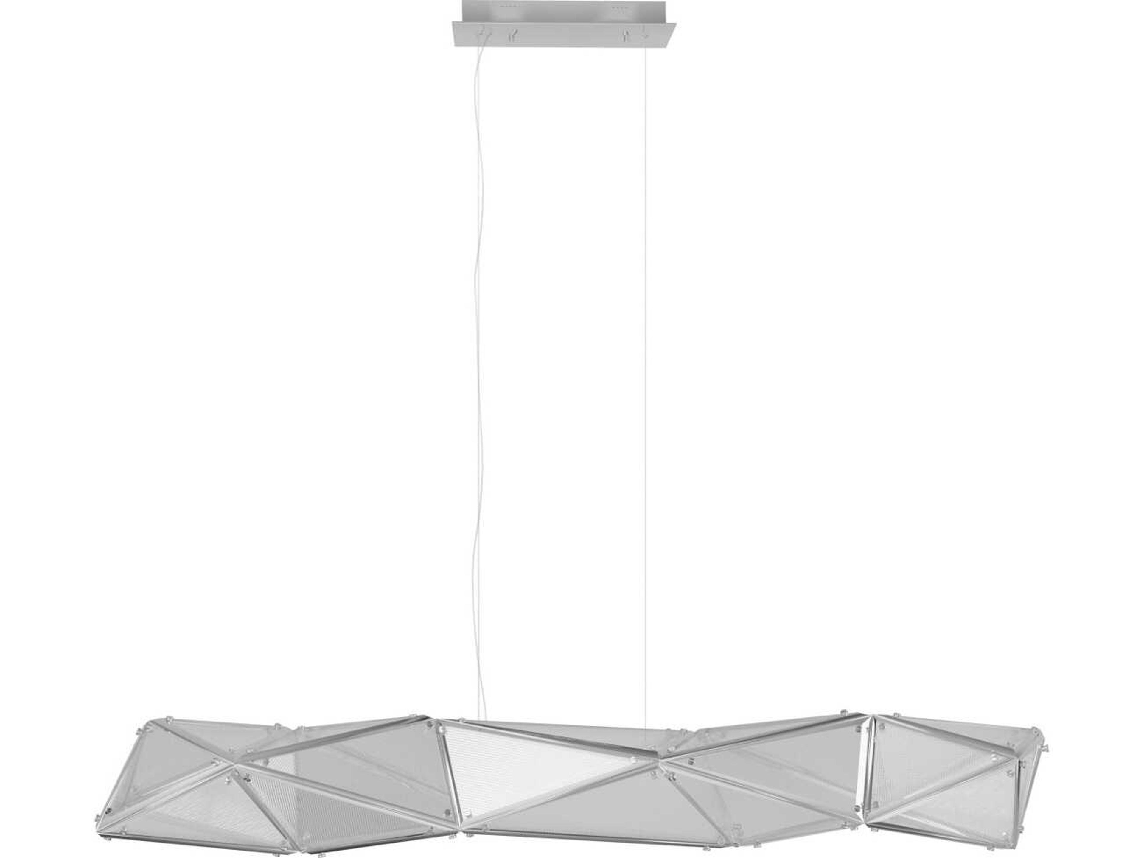Seoul LED Linear Pendant in Chrome