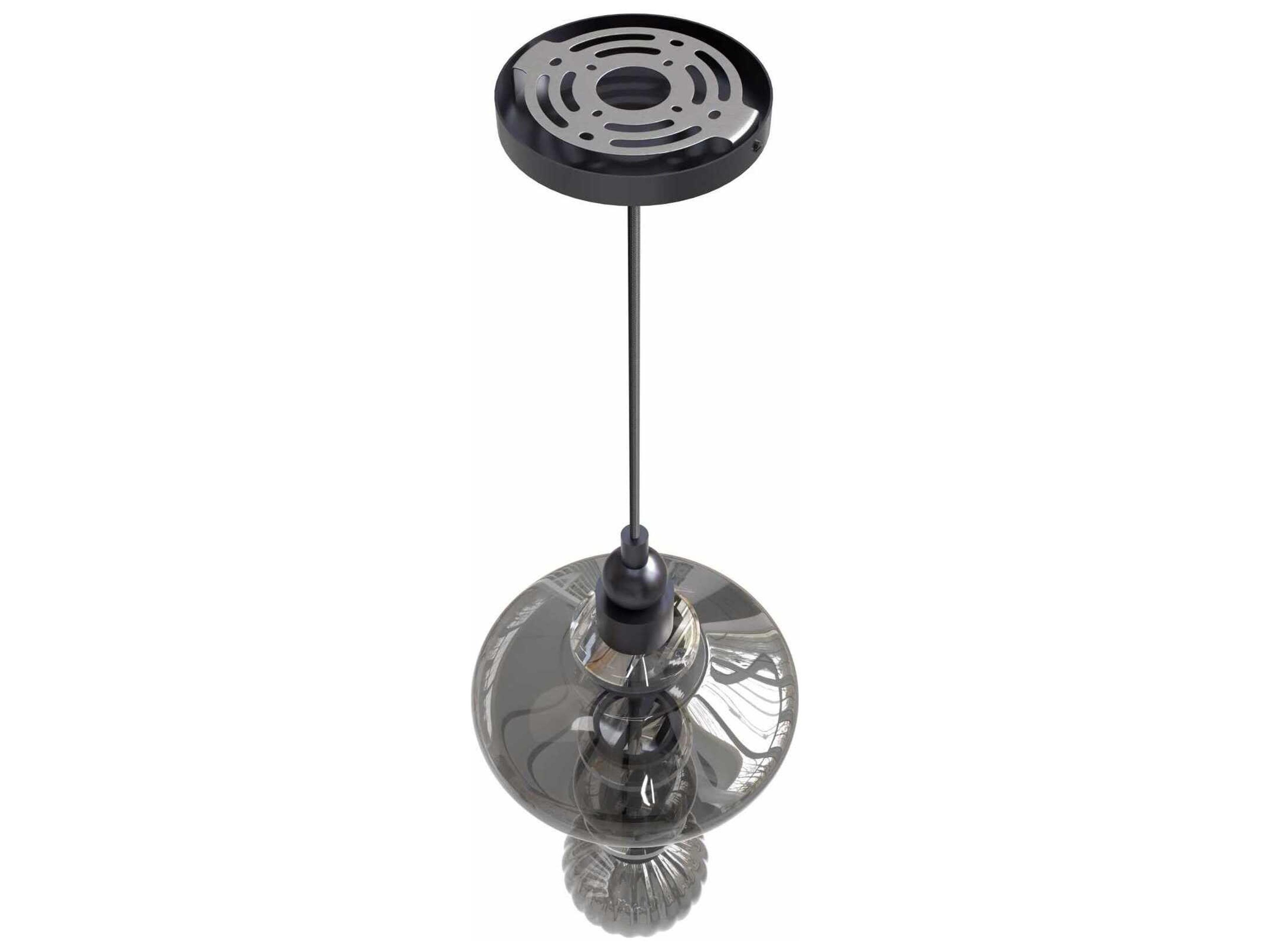 Avenue Lighting Avra 3-Light Black Geometric Mini Pendant