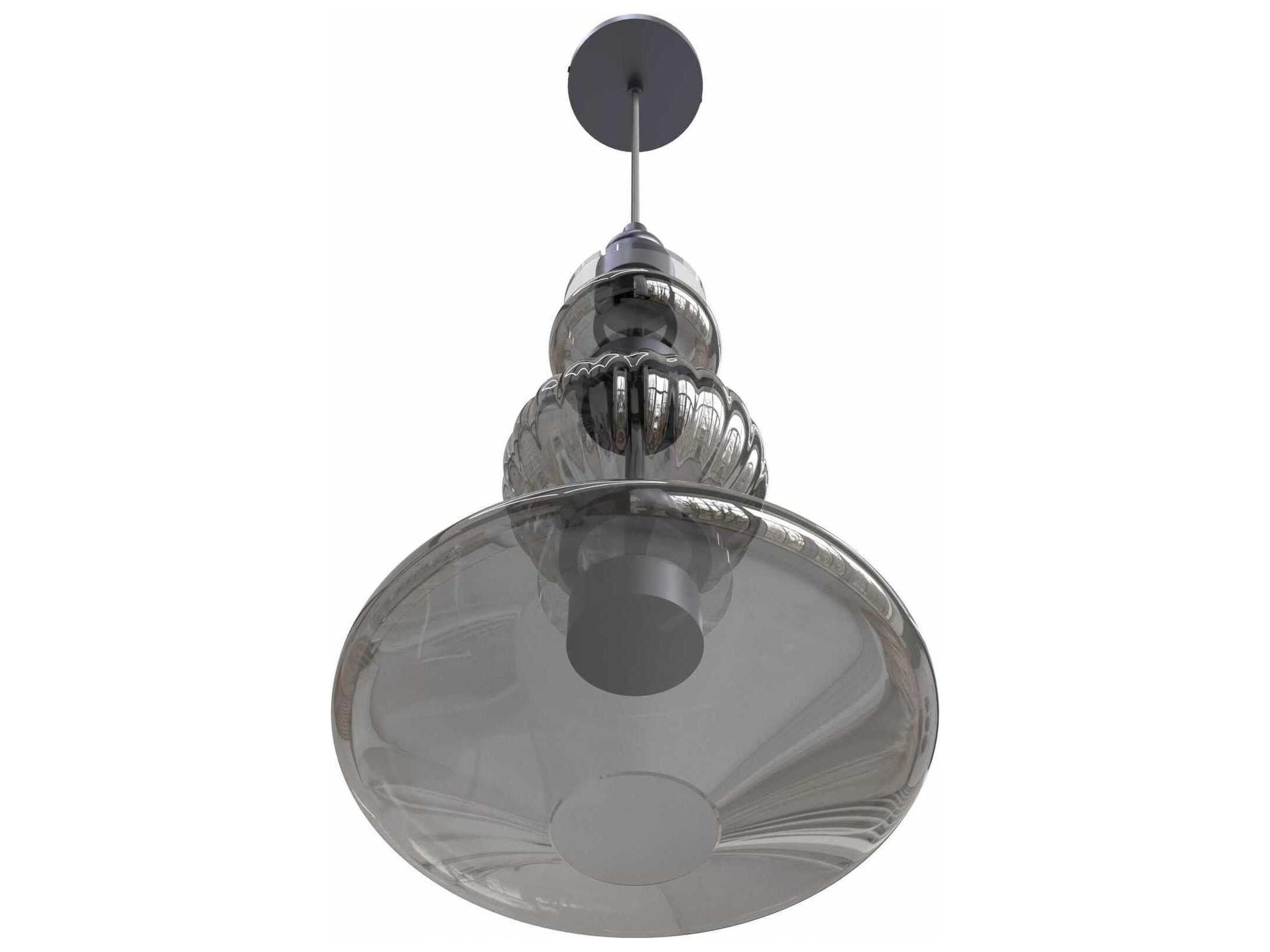 Avenue Lighting Avra 3-Light Black Geometric Mini Pendant