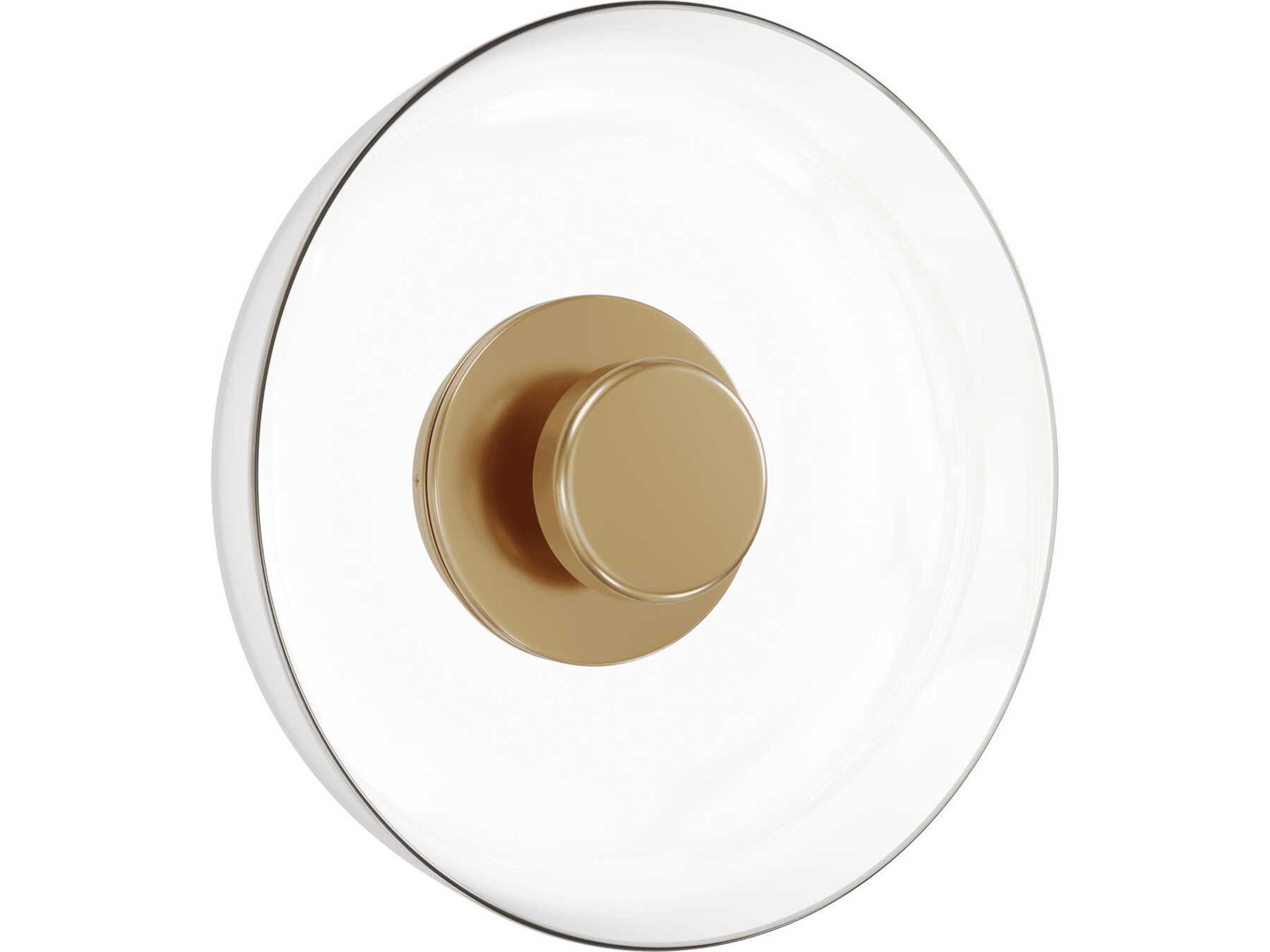 Cosmopolitan LED Wall Sconce in Brushed Brass