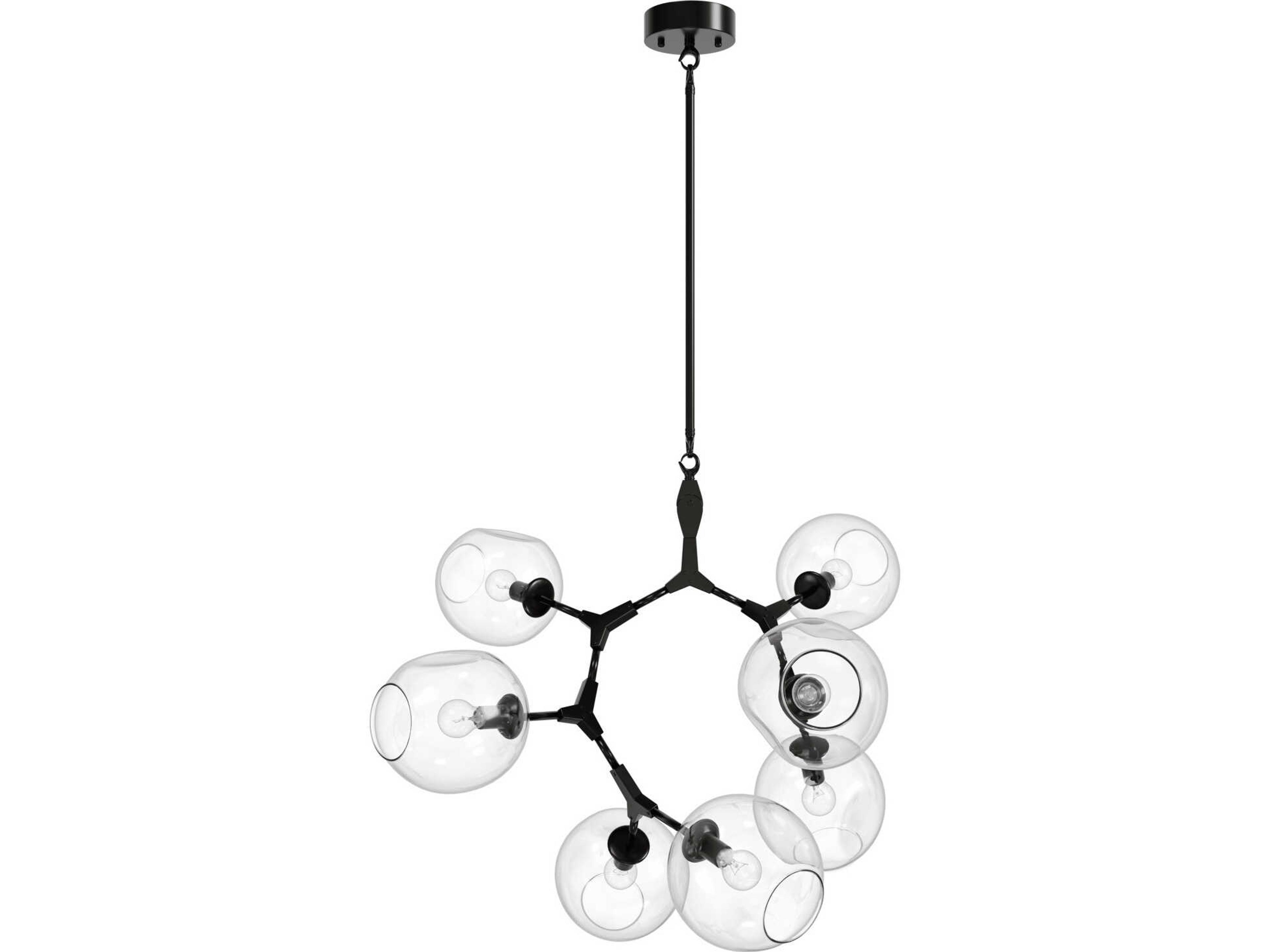 Fairfax Ave. Chandelier in Dark Bronze