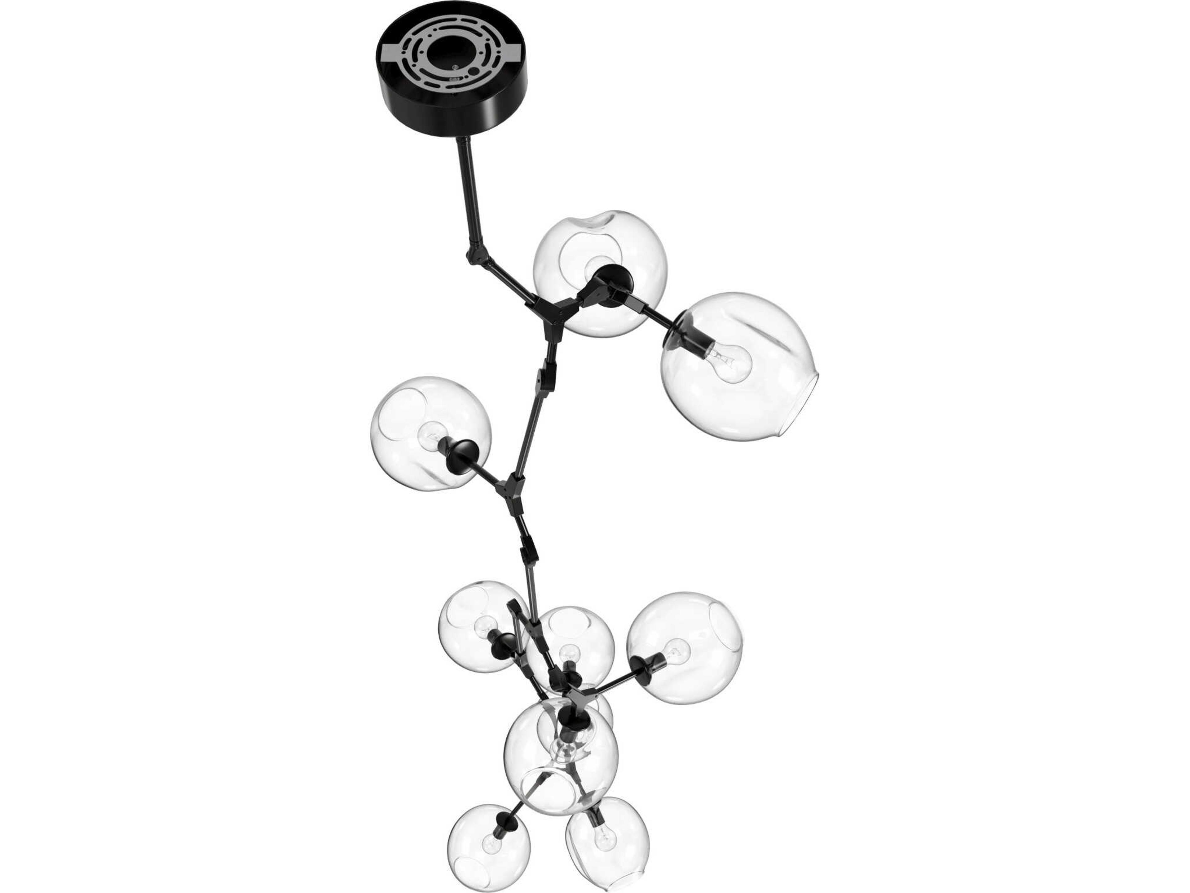 Avenue Lighting Fairfax Ave 10-Light Dark Bronze Chandelier